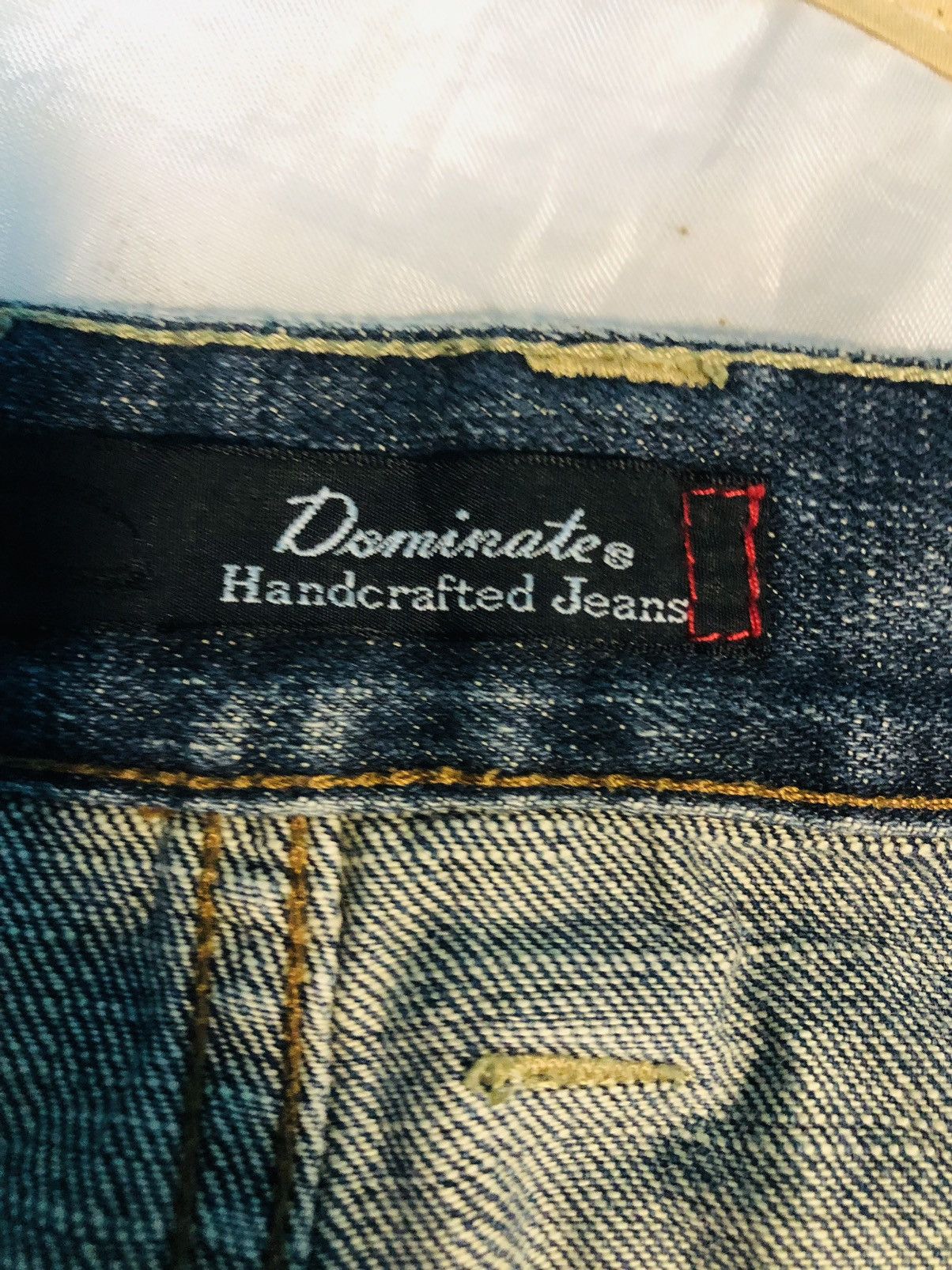Japanese Brand Dominates Double Waist Jeans (2) Size US 30 / EU 46 - 10 Thumbnail