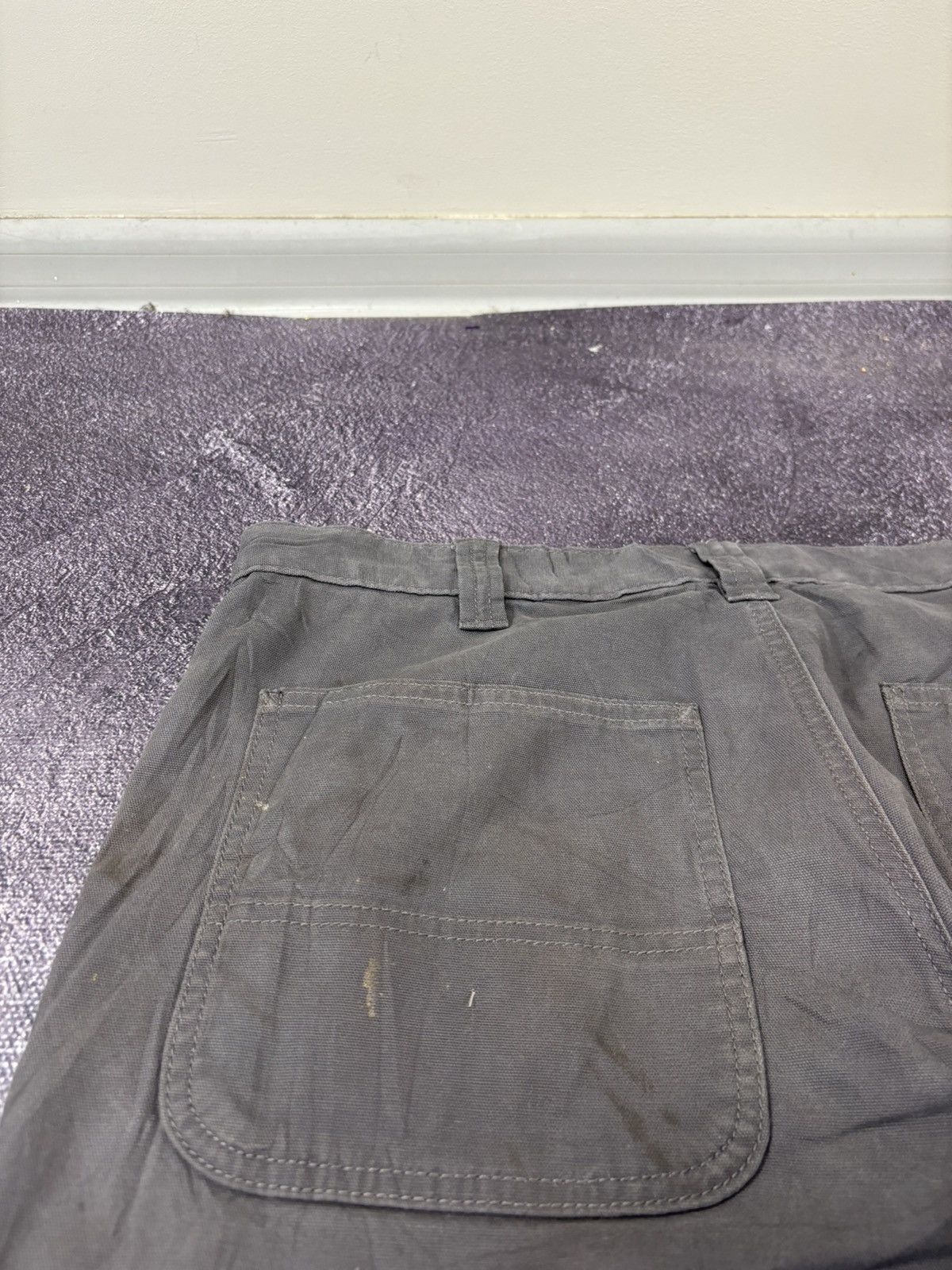 Carhartt Vintage Carhartt Y2K Gray Work Hype Relaxed Fit Baggy Pants Size US 36 / EU 52 - 8 Thumbnail