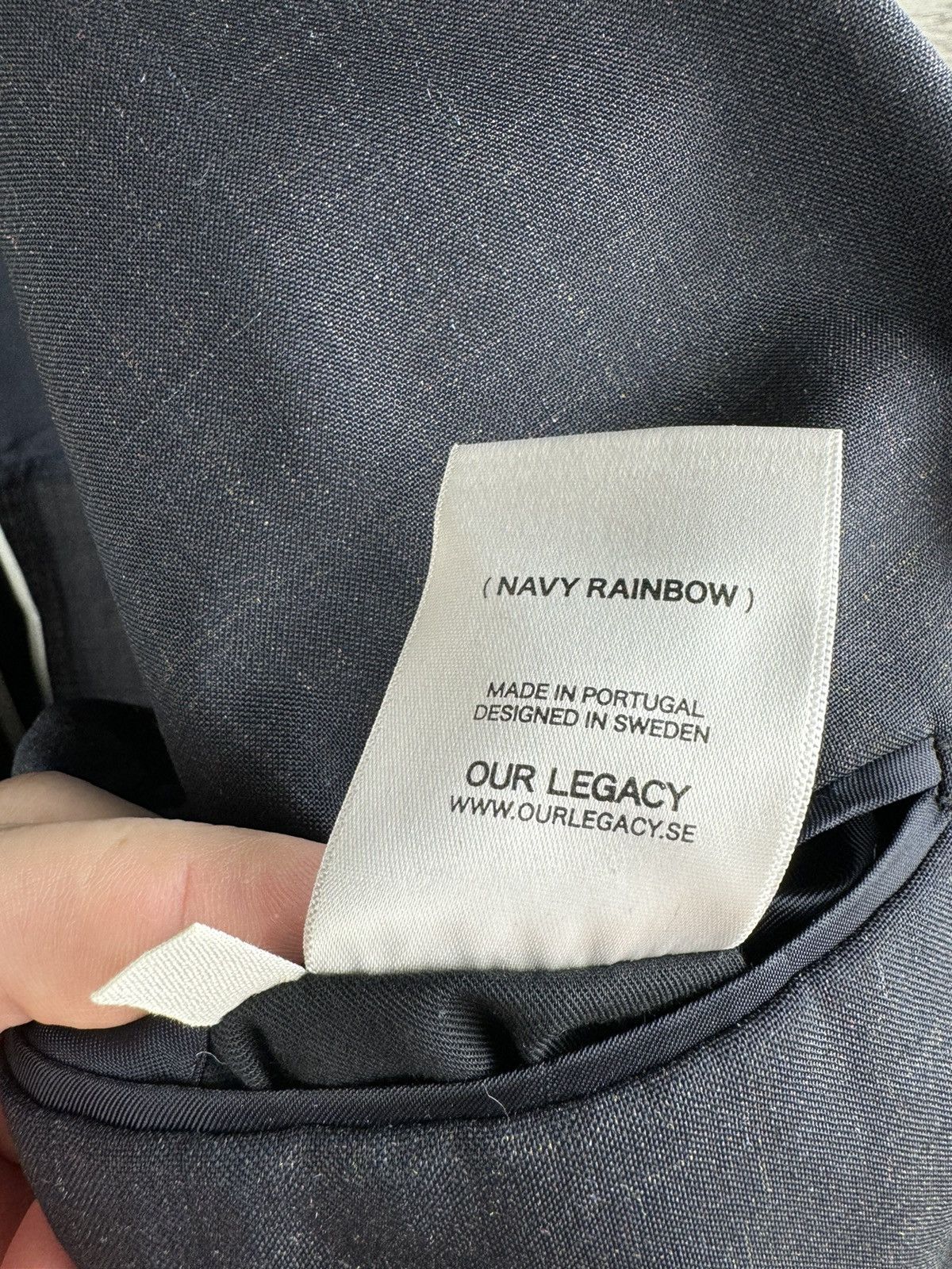 Designer × Our Legacy × Vintage Our Legacy Blazer Luxury Vintage Size 42S - 10 Thumbnail