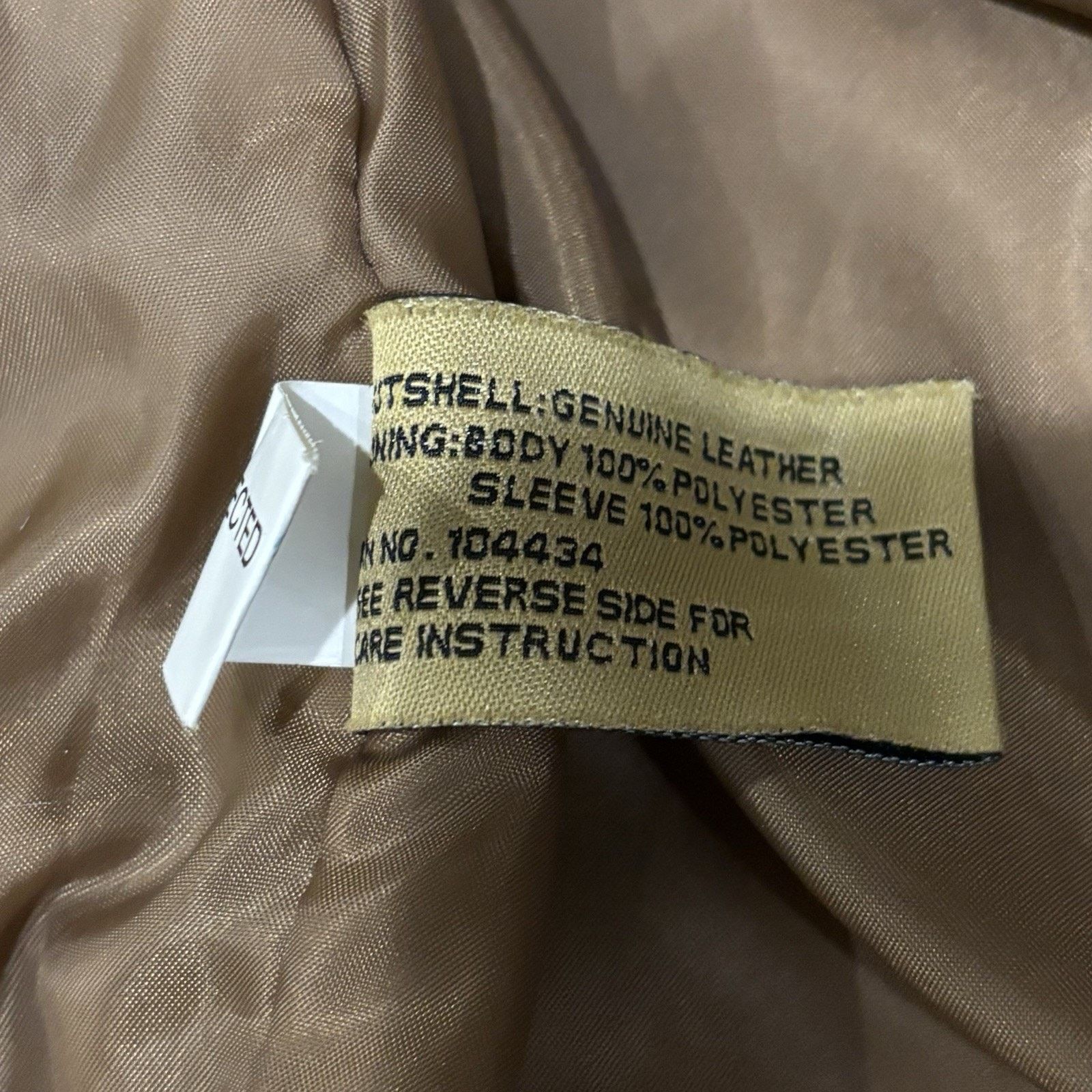 Other Vintage 80s Suede Bomber Jacket Tan Measures XL [Tagged L] Size US XL / EU 56 / 4 - 9 Thumbnail