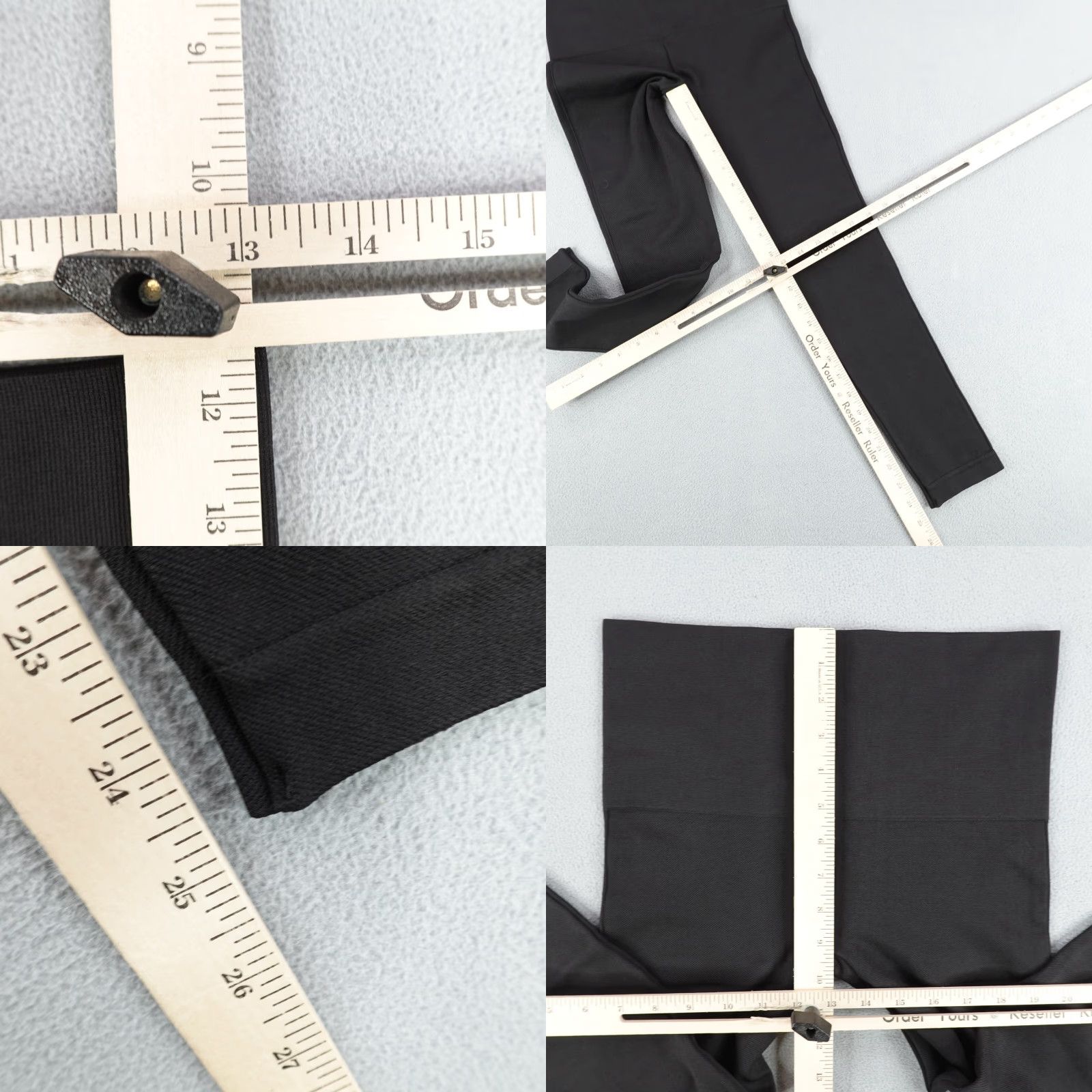 Spanx Spanx Leggings Womens Medium Black High Rise Compression Fit Ankle Athletic Size 32" / US 10 / IT 46 - 8 Thumbnail