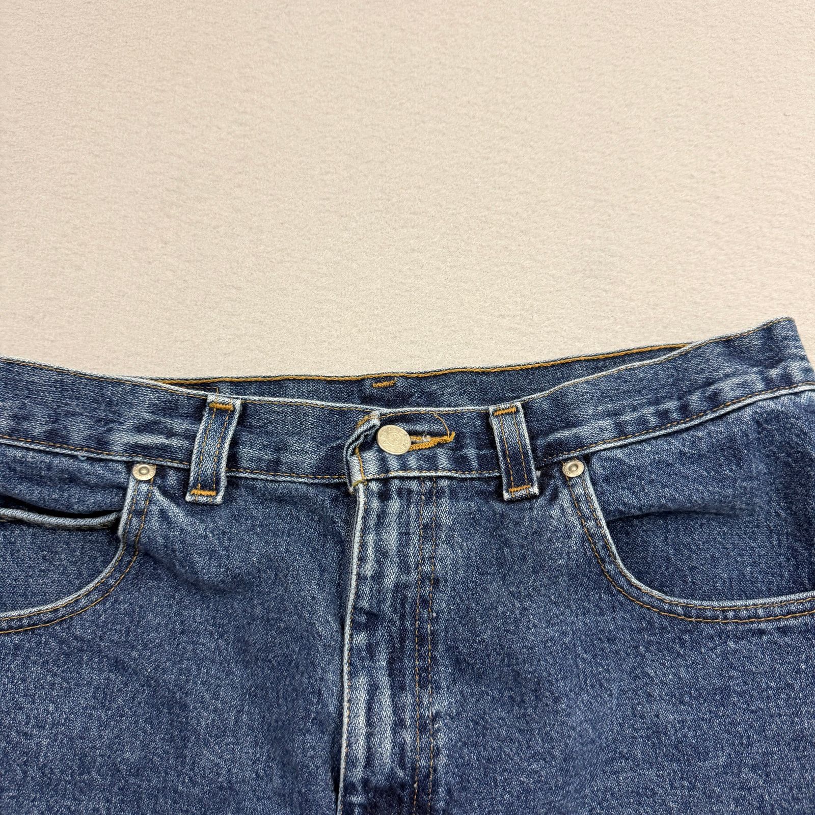 Vintage Vintage Faded Glory Jean Shorts Men's 34 Blue 10" Inseam Size US 34 / EU 50 - 3 Thumbnail