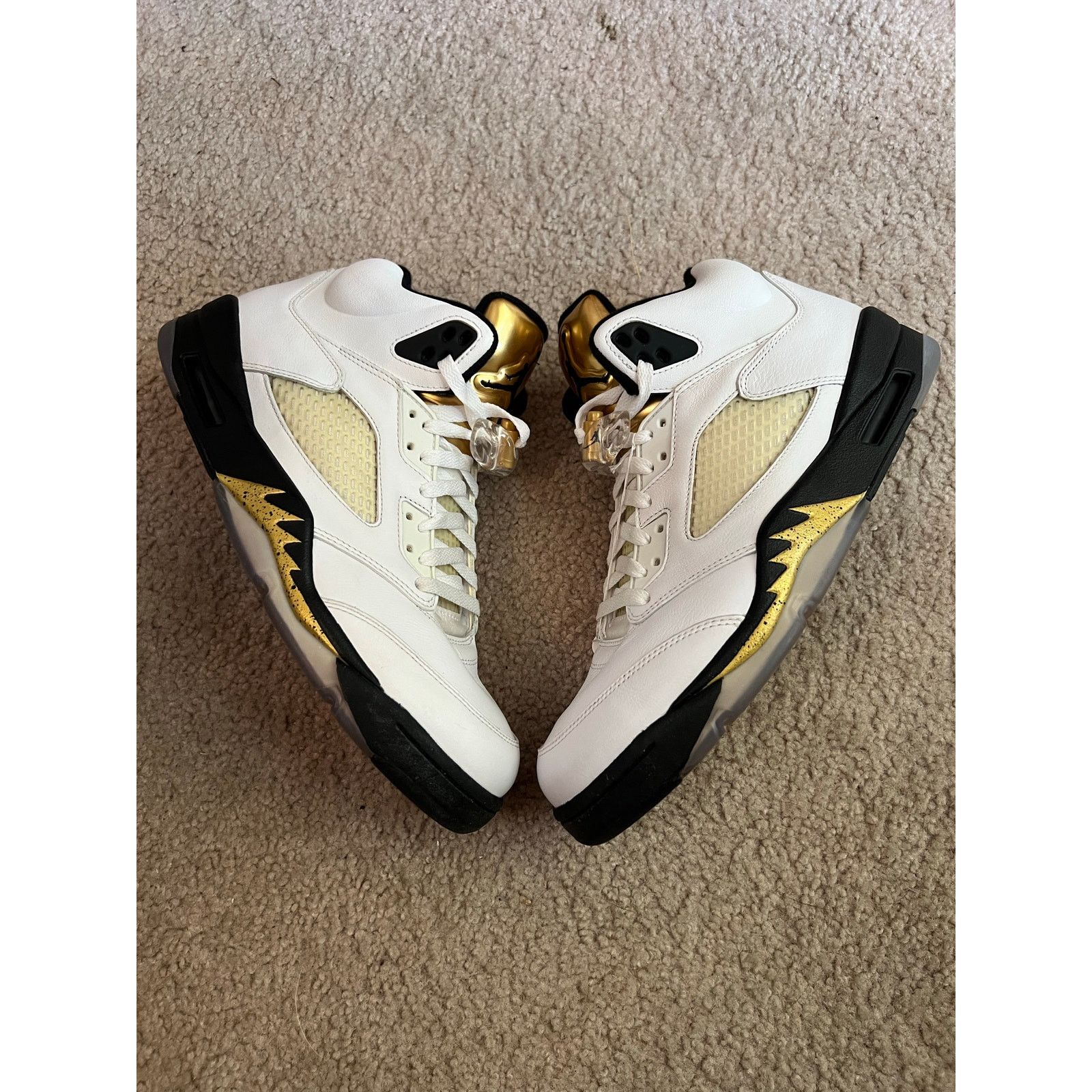 Jordan Brand Jordan 5 Gold Metal Size 11 Size US 11 / EU 44 - 1 Thumbnail