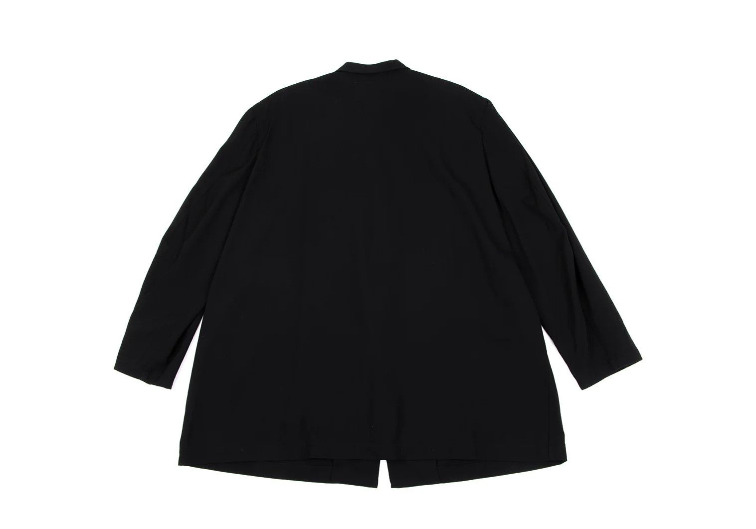 Yohji Yamamoto Yohji Yamamoto Wool Gabardine Jacket Black S Size US S / EU 44-46 / 1 - 11 Thumbnail