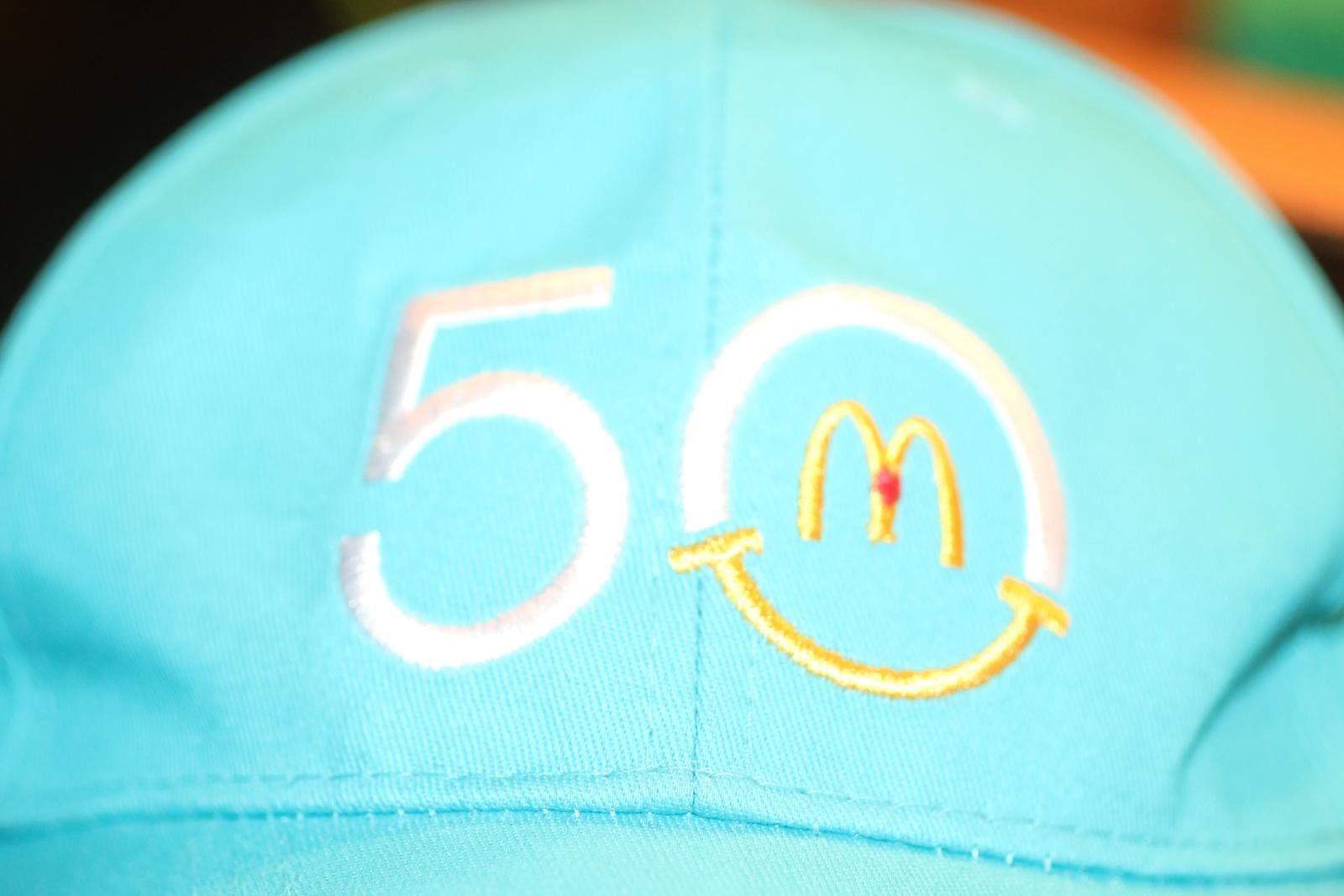 Other MCDONALDS 50 YEARS EMPLOYEE HAT CAP NEW ADJUSTABLE HIT Size ONE SIZE - 2 Thumbnail