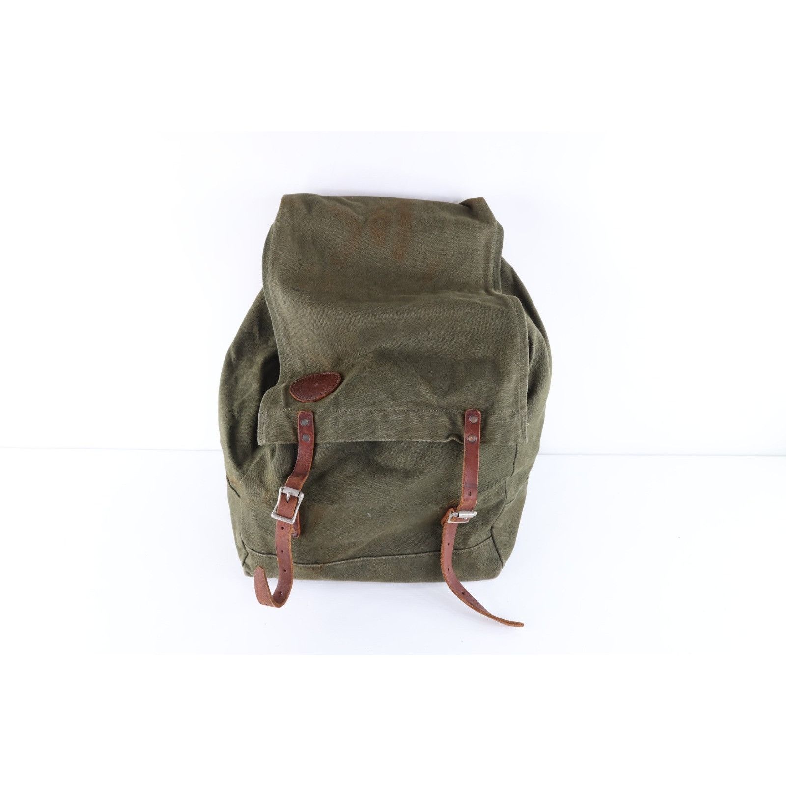 Duluth Pack Vintage Duluth Pack Canvas Leather Safford Food Pack Bag Size ONE SIZE - 1 Thumbnail