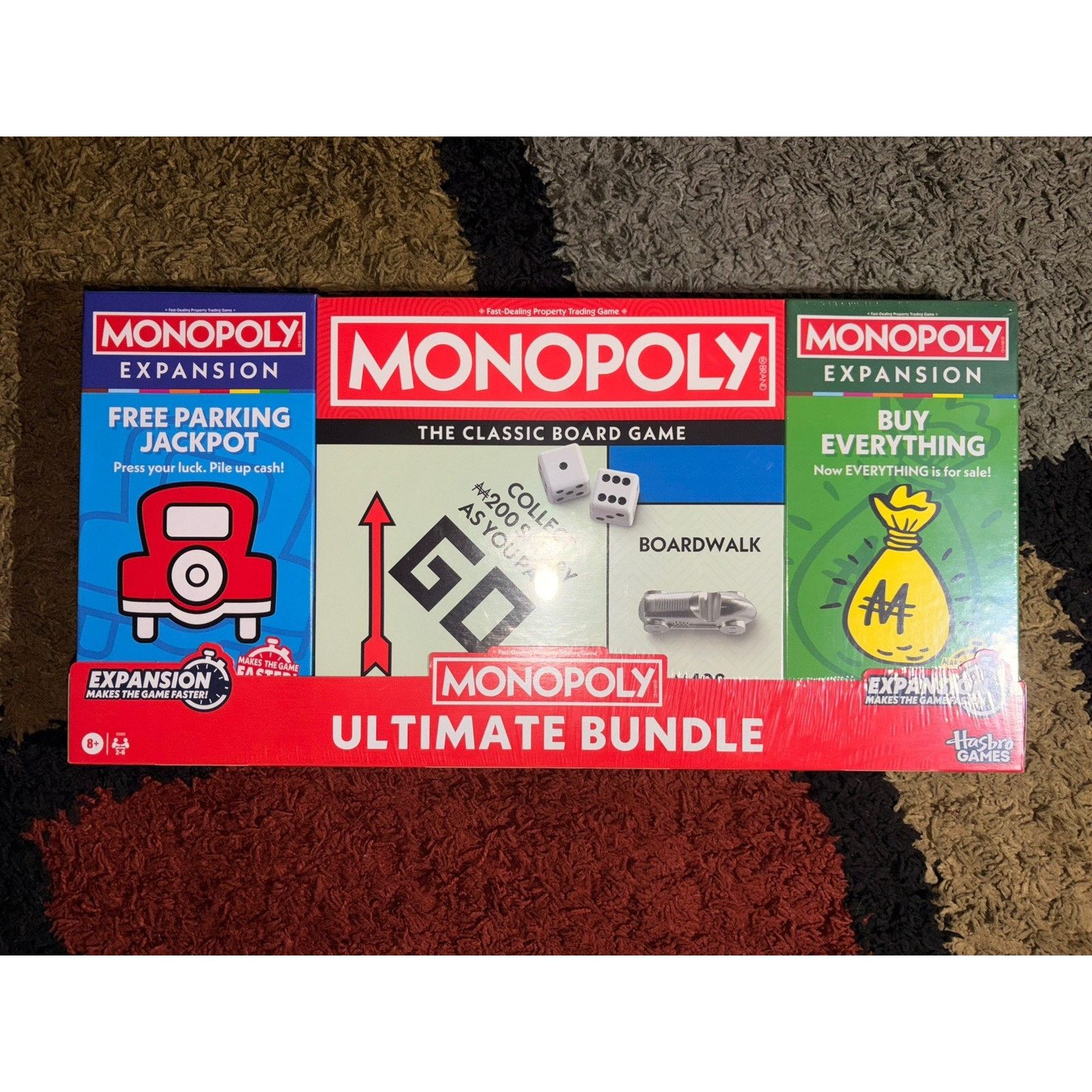 Other Hasbro Monopoly Ultimate Bundle w/ 2 Expansion Packs Sealed Size ONE SIZE - 1 Thumbnail