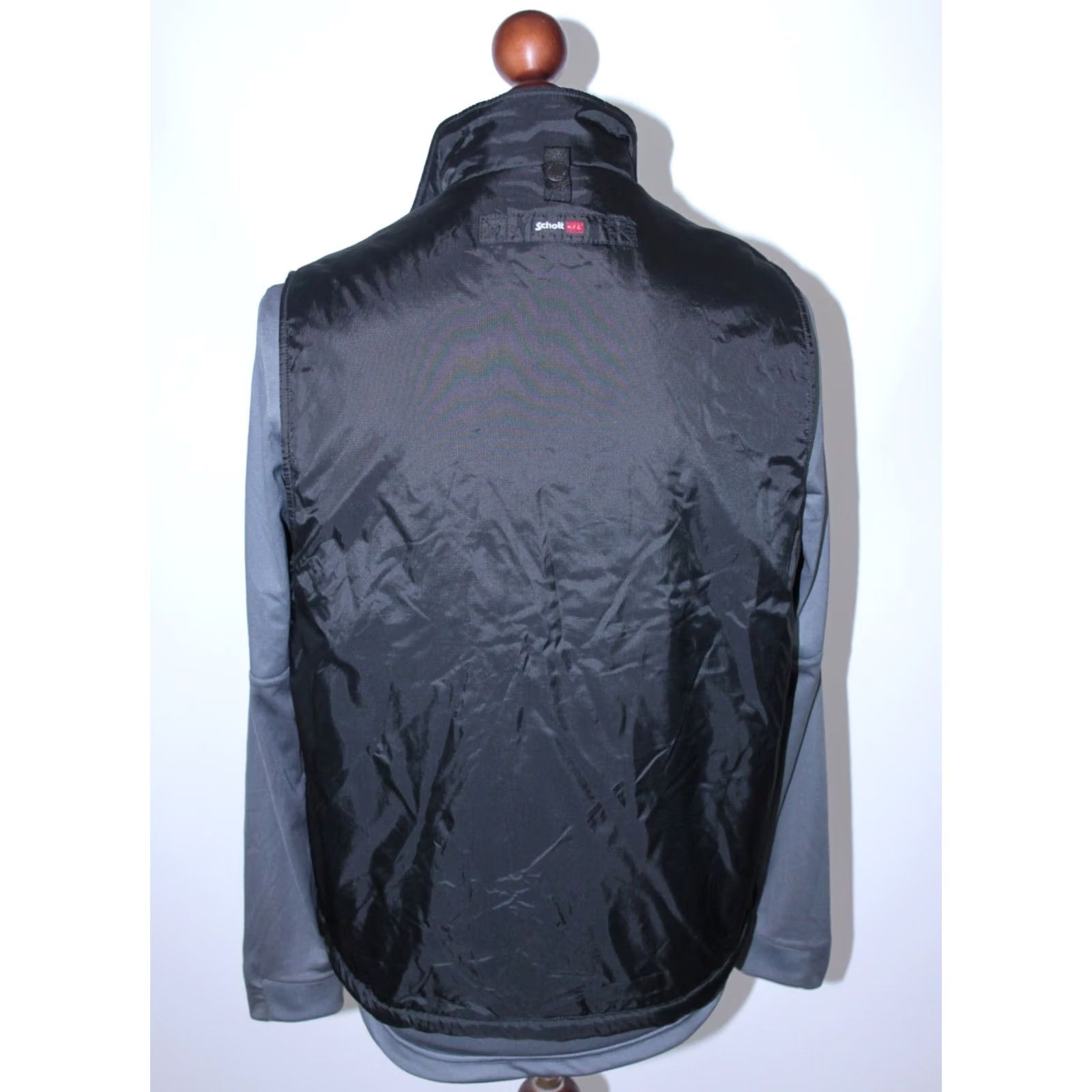 Schott Vintage Schott NYC vest Size M black waistcoat mens 90's New York Size US M / EU 48-50 / 2 - 6 Thumbnail
