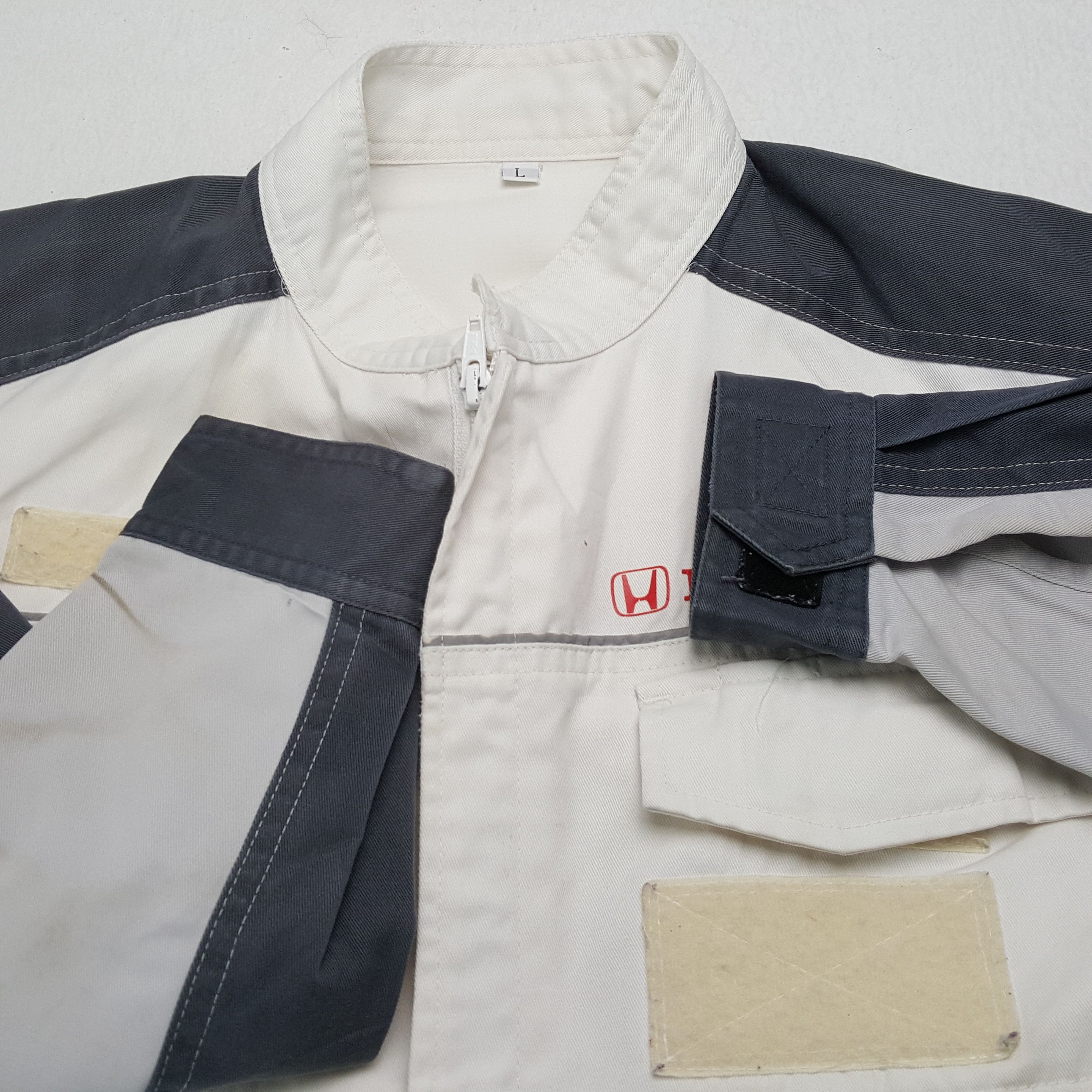 Honda × Vintage HONDA Japanese Motorsports Racing Style Coverall Jacket Size US M / EU 48-50 / 2 - 13 Thumbnail