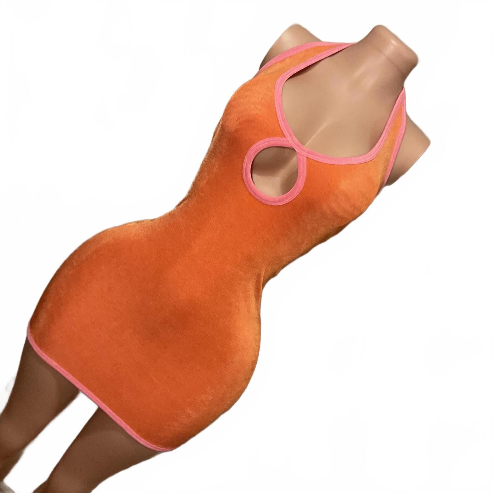 Other Peppermayo Women's Y2K Halter Cutout Bodycon Dress Size L / US 10 / IT 46 - 2 Thumbnail