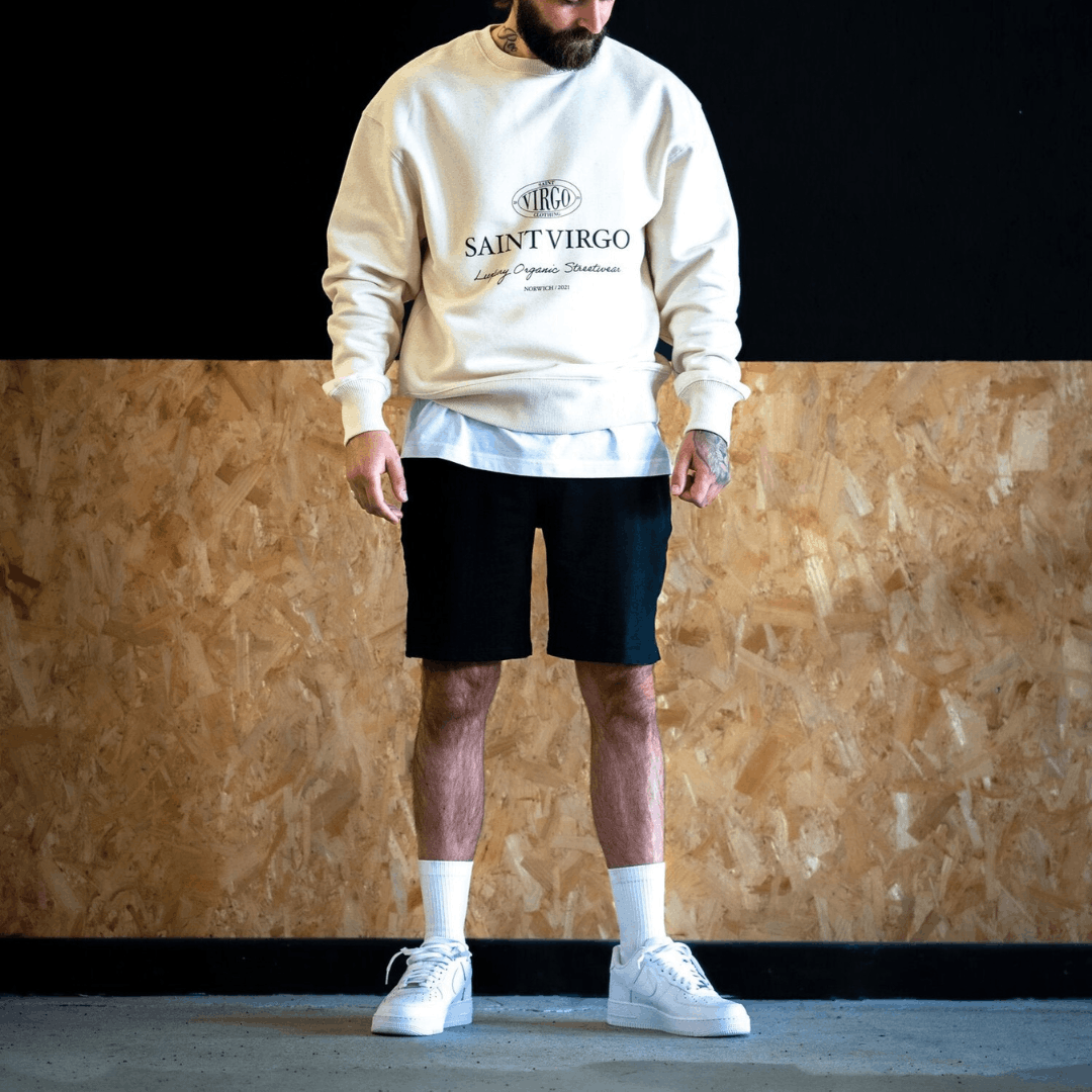Other Saint Virgo Luxury Crest Organic Cotton Sweatshirt - Size XS Size US XS / EU 42 / 0 - 2 Thumbnail