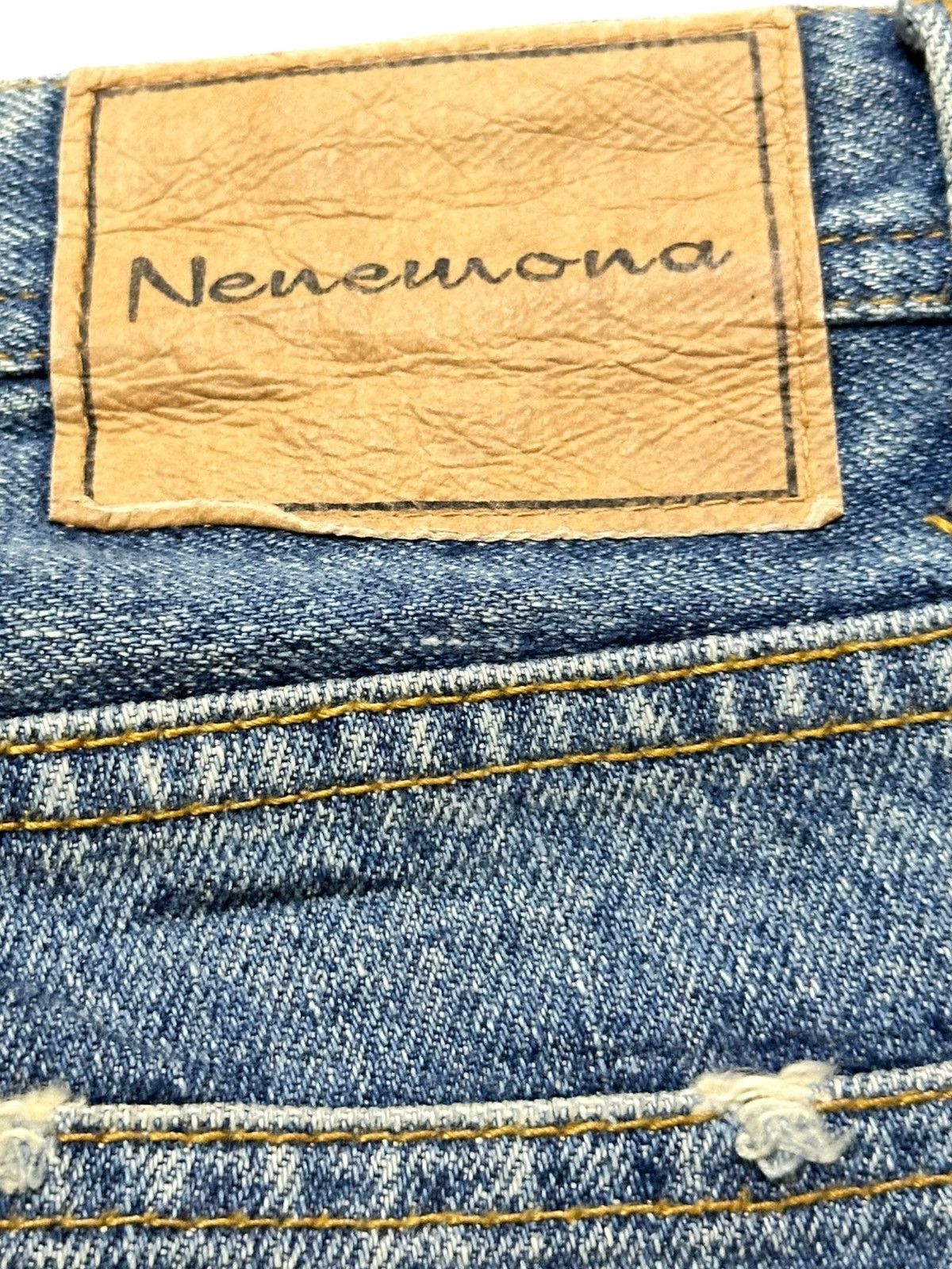 Hysteric Glamour Vintage Nenemona Straight Cut Grunge Distressed Denim Size US 27 - 5 Thumbnail