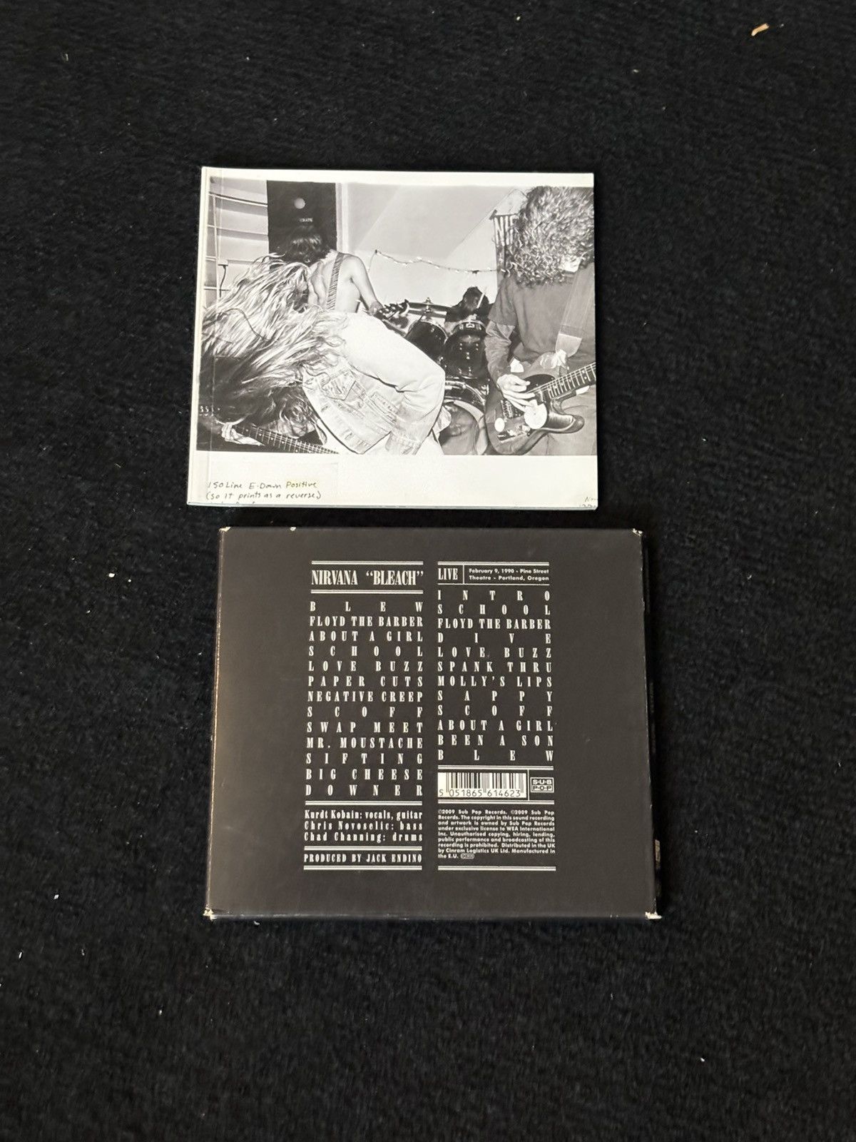Nirvana × Vintage Nirvana 20th Bleach Anniversary Promo Posters Size ONE SIZE - 9 Thumbnail