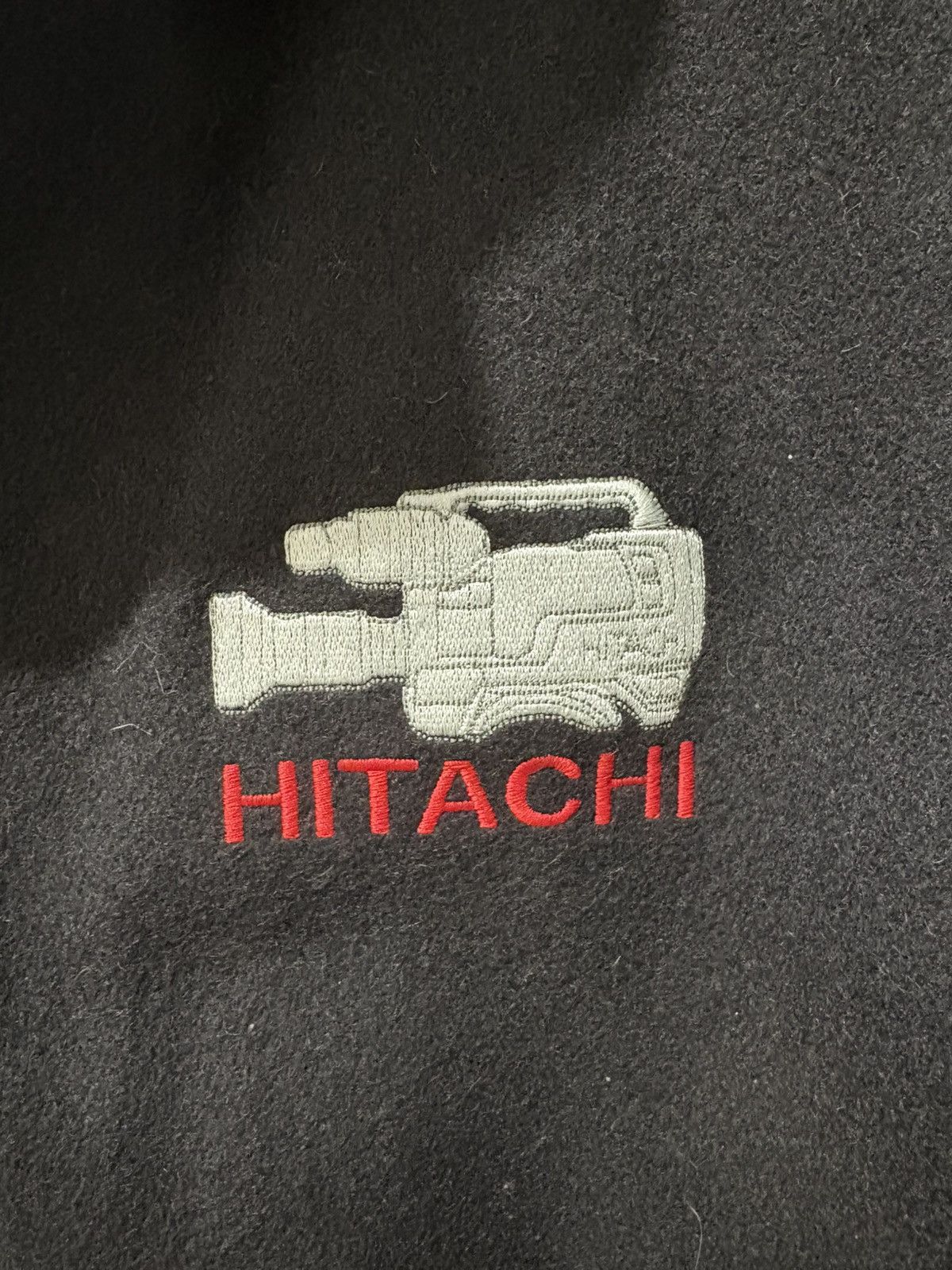Vintage Hitachi cameras, wool leather bomber jacket