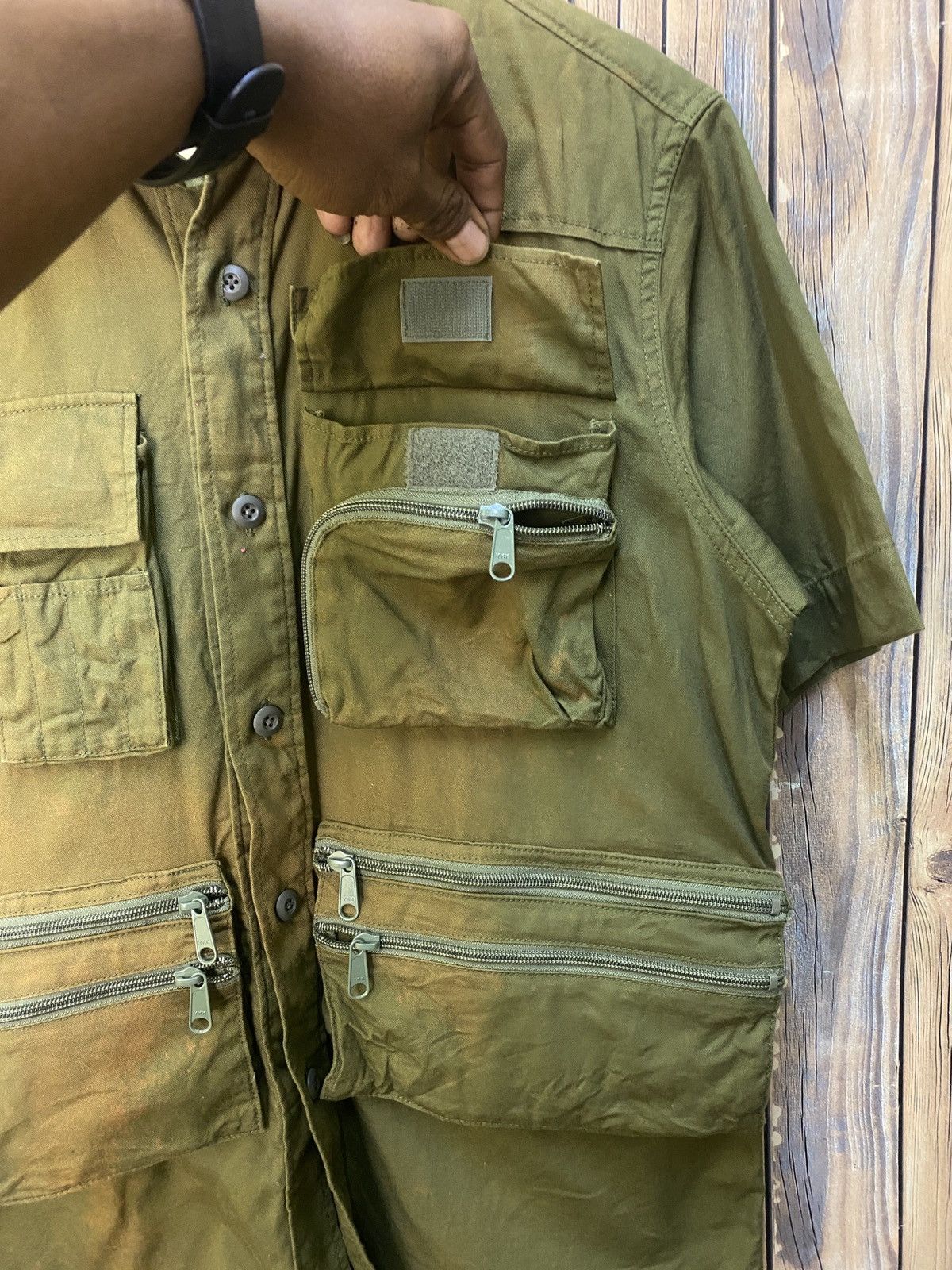 Japanese Brand × Le Grande Bleu (L.G.B.) Sett incorp tactical shirt Size US L / EU 52-54 / 3 - 7 Thumbnail