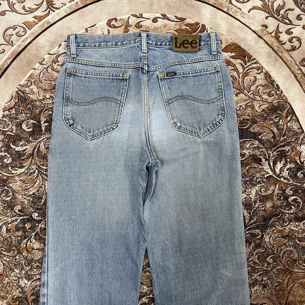 Lee 🔥Vintage Lee Riders Stoned Washed Ripped Distress Denim Size US 30 / EU 46 - 5 Thumbnail