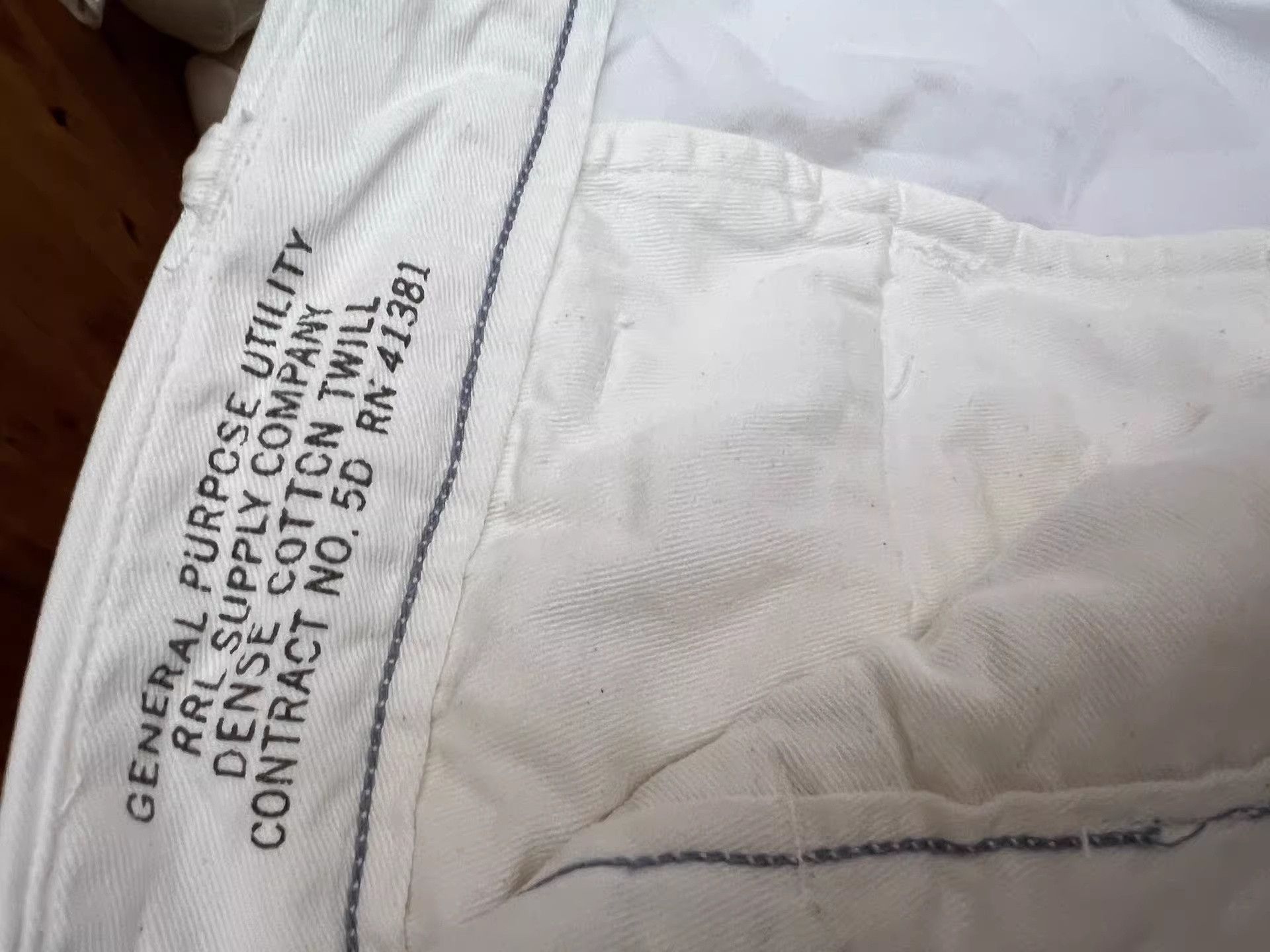 RRL Ralph Lauren RRL Double RL White Officer Pants Size US 32 / EU 48 - 9 Thumbnail