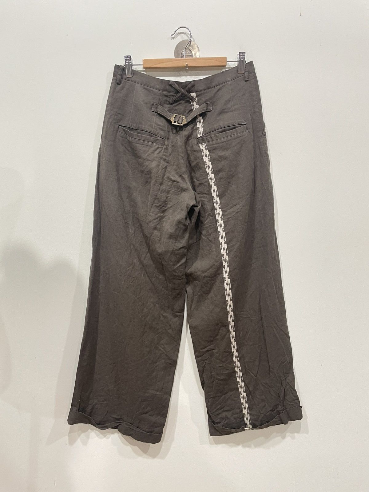 Japanese Brand Takao Yamashita Nuly Loose Pants Size 30" / US 8 / IT 44 - 2 Thumbnail