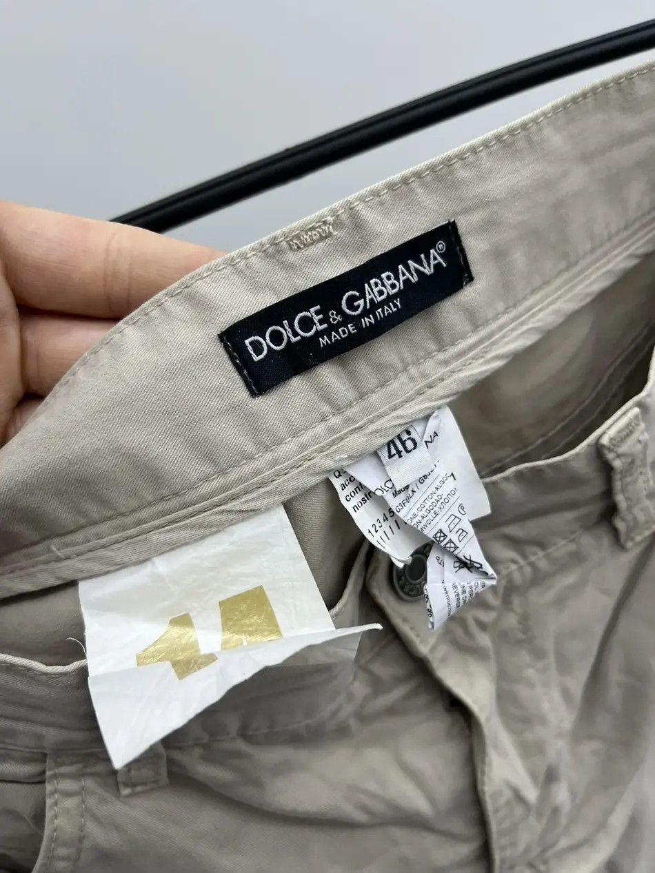 Dolce & Gabbana Dolce & Gabbana Pocket Logo Chino Pants Size US 30 / EU 46 - 2 Thumbnail