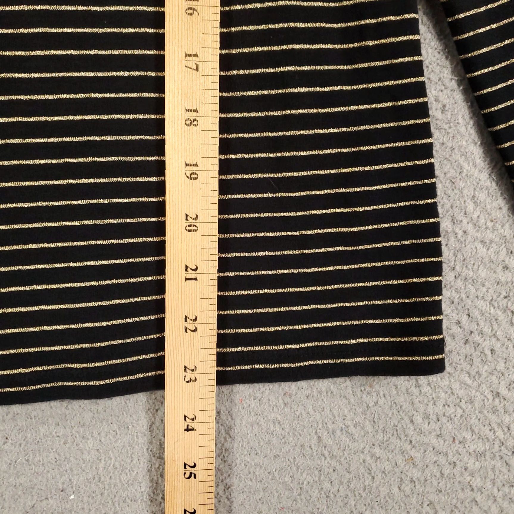 Ralph Lauren Ralph Lauren Sweater Top Women Large Shimmer Black Gold Buttons LRL Shirt Size L / US 10 / IT 46 - 4 Thumbnail