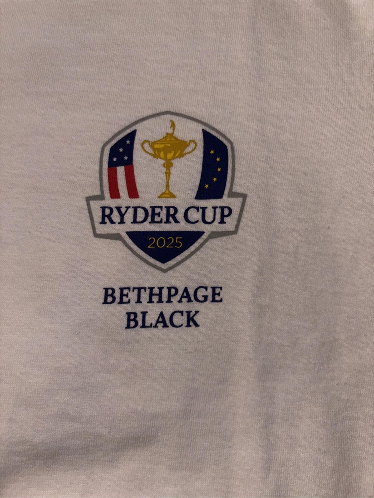 Nike Nike Lng slve 2025 Ryder cup Bthpge Small White NWT Size ONE SIZE - 1 Thumbnail