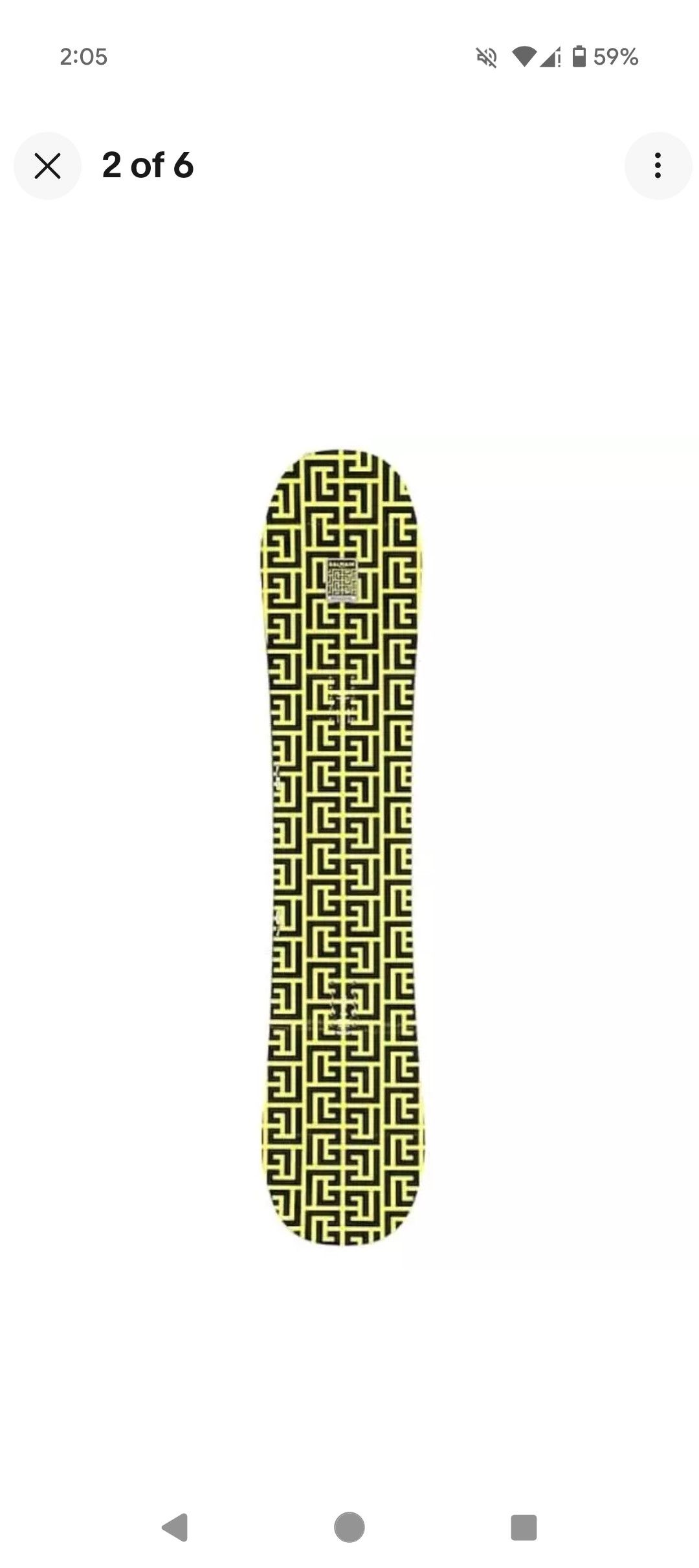 Balmain Balmain x Rossignol Snowboard $5995 RRP Size ONE SIZE - 2 Thumbnail