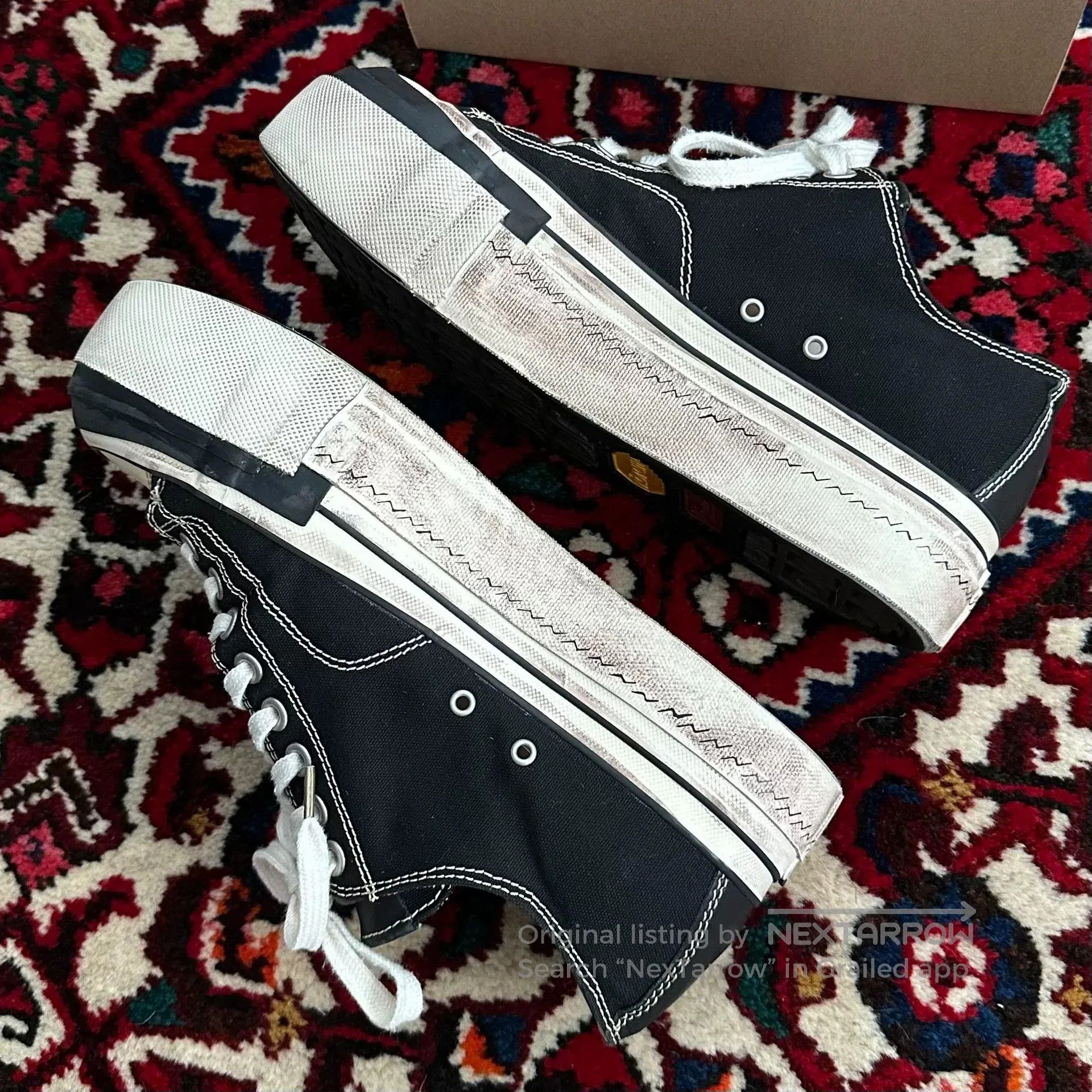 Visvim visvim skagway canvas shoes size 8.5. Size US 8.5 / EU 41-42 - 6 Thumbnail