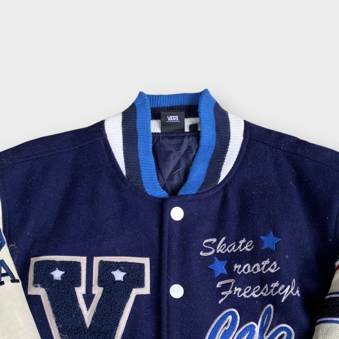 Vans Vans California Skate Roots Varsity Jacket Embroidered Logo Size US L / EU 52-54 / 3 - 7 Thumbnail