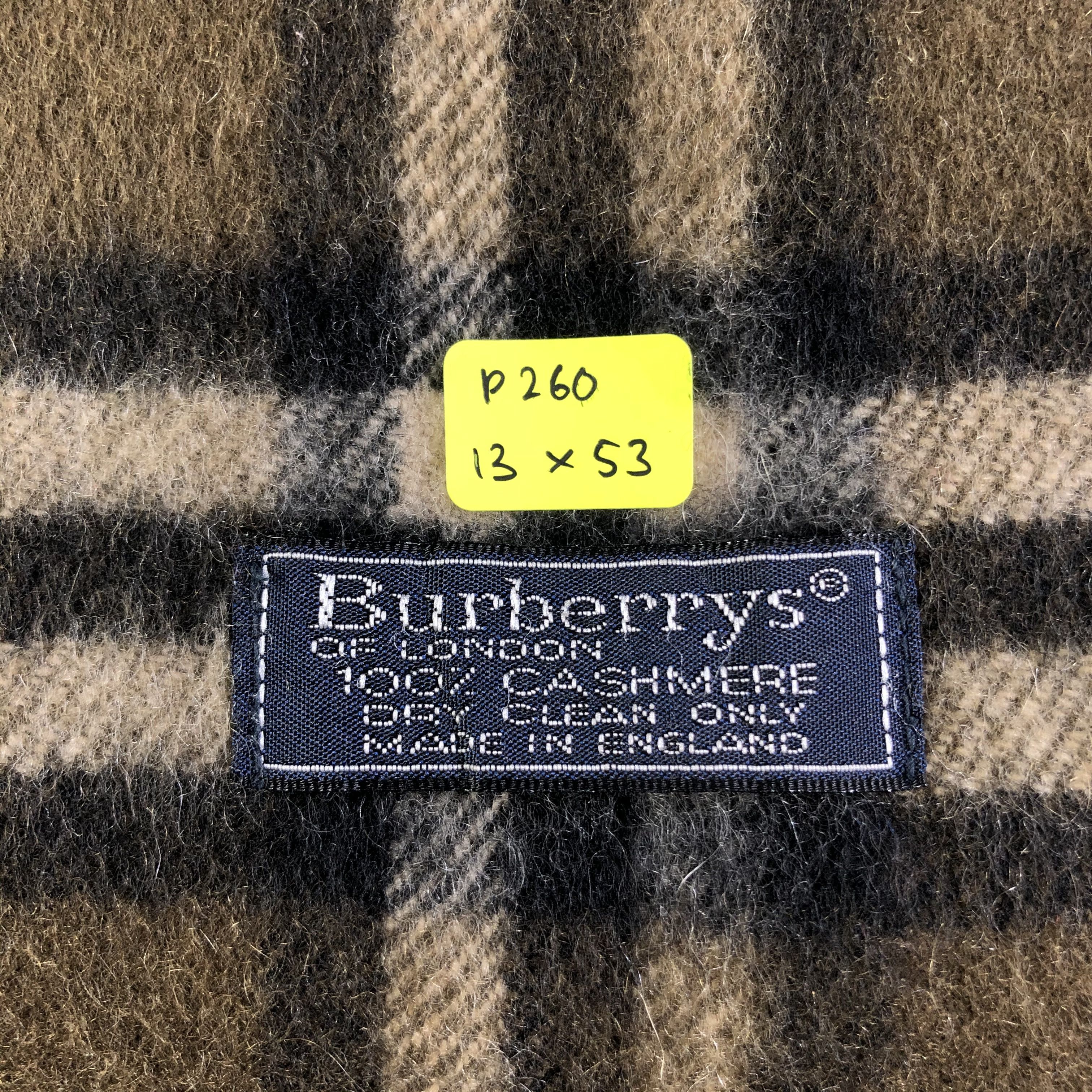 Burberry Burberry Cashmere Scarf / Muffler / Neckwear Size ONE SIZE - 6 Thumbnail