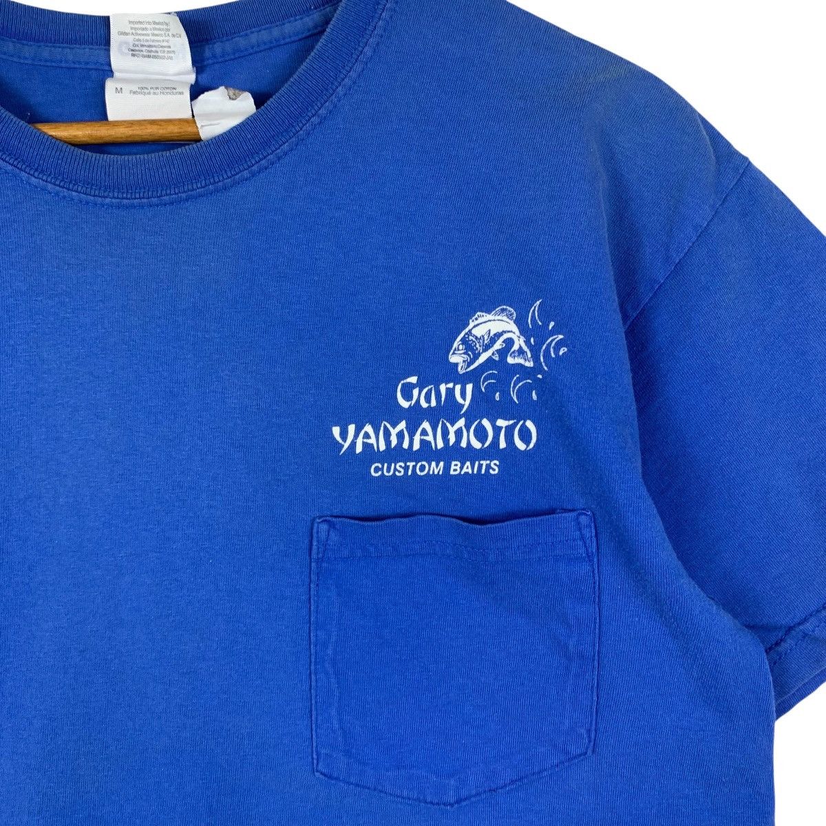 Vintage Vintage GARY YAMAMOTO Custom Baits Fishing Single TShirt Size US M / EU 48-50 / 2 - 5 Thumbnail