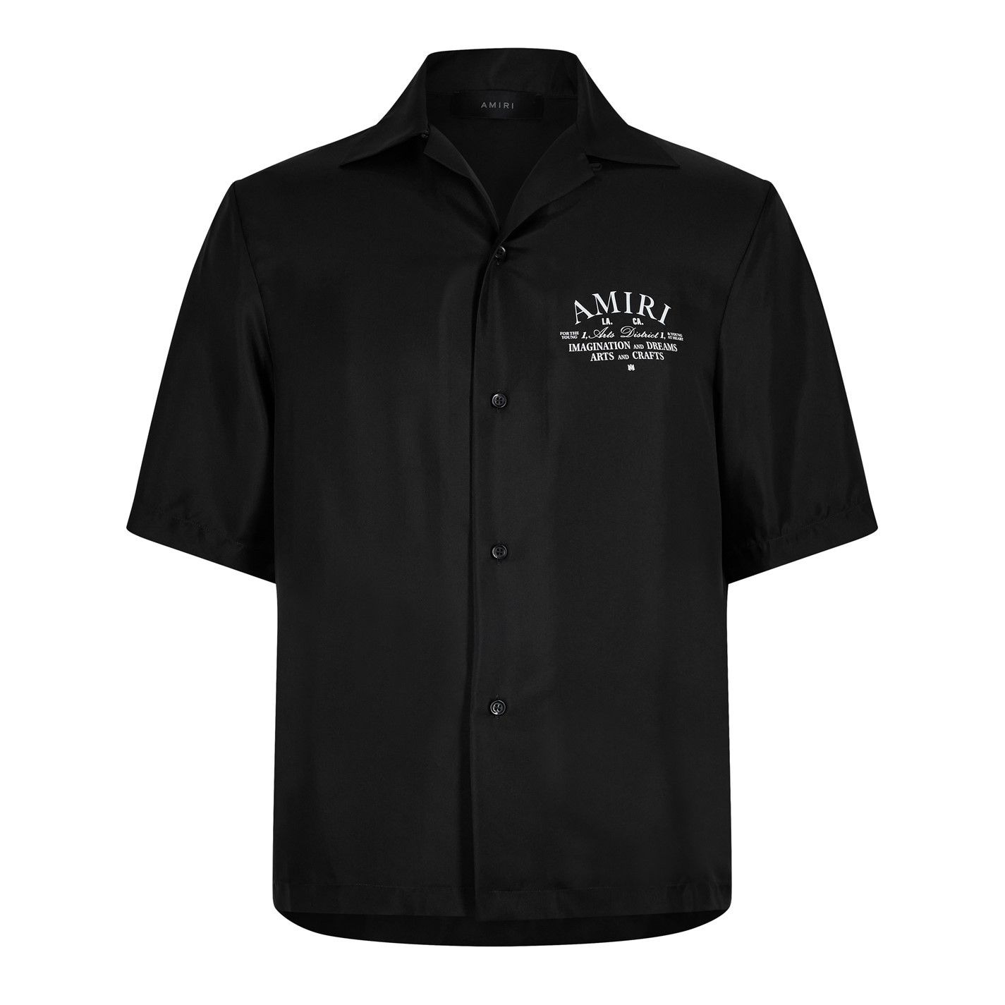 Amiri AMIRI Silk Art District Shirt Size US M / EU 48-50 / 2 - 1 Thumbnail