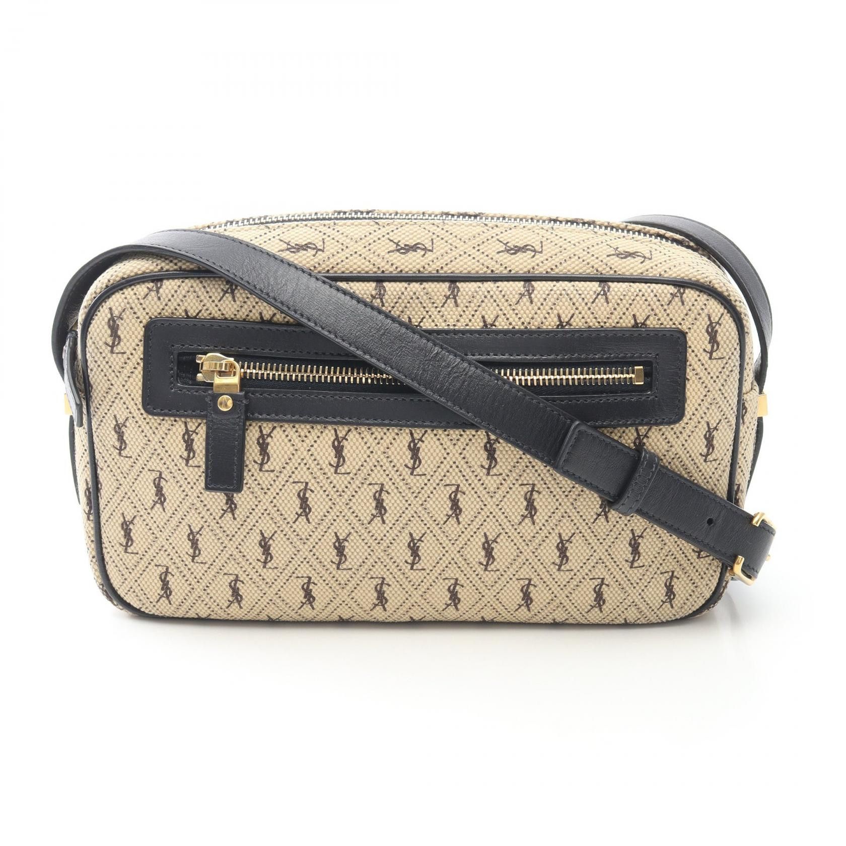 Yves Saint Laurent Yves Saint Laurent Saint Laurent Paris Monogram camera bag shoulder bag Textile Shoulder Bag 568608 DUTY FREE for USA Size ONE SIZE - 1 Thumbnail