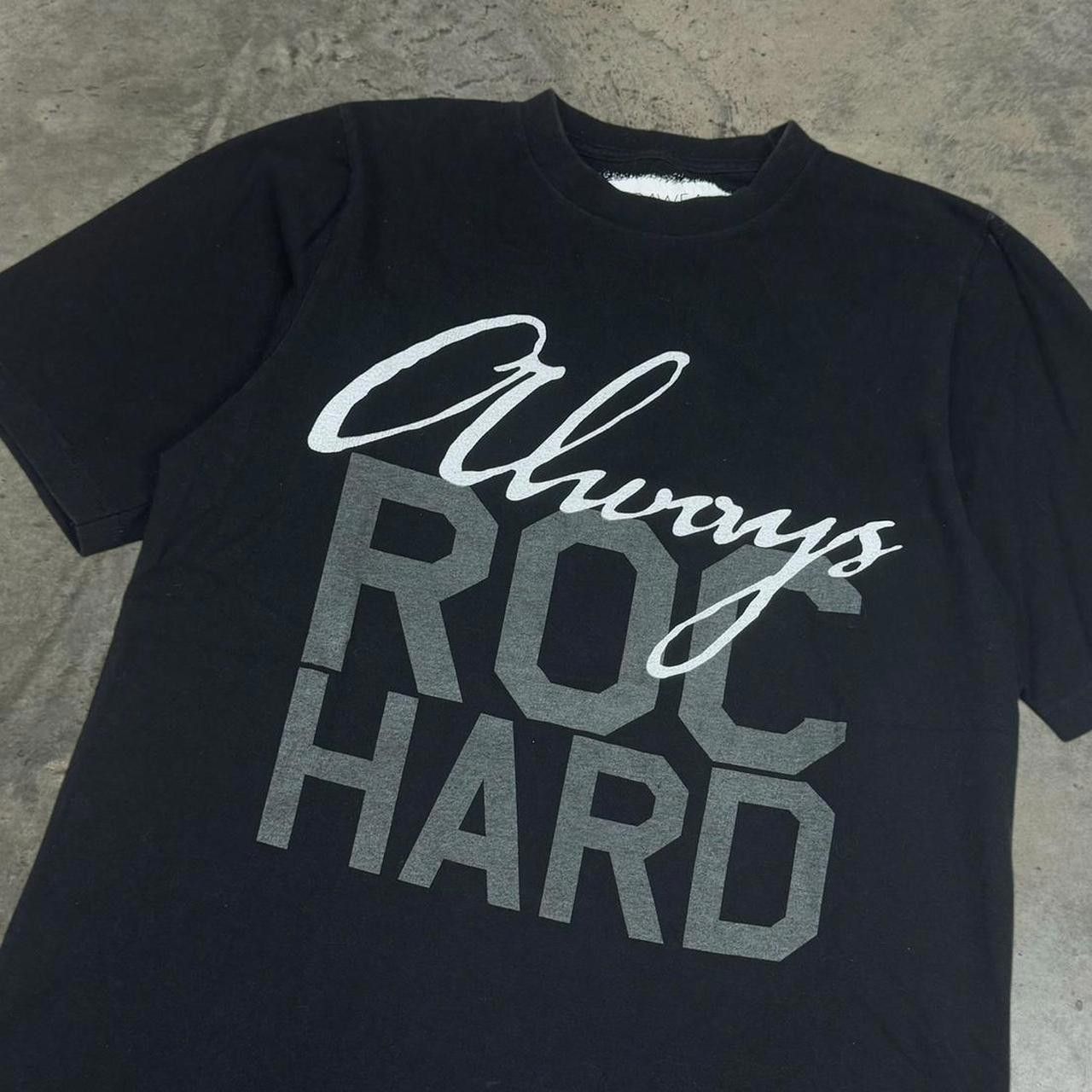 Rocawear × Vintage Vintage Y2K Rocawear “Always Roc Hard” T-Shirt Size US S / EU 44-46 / 1 - 2 Thumbnail