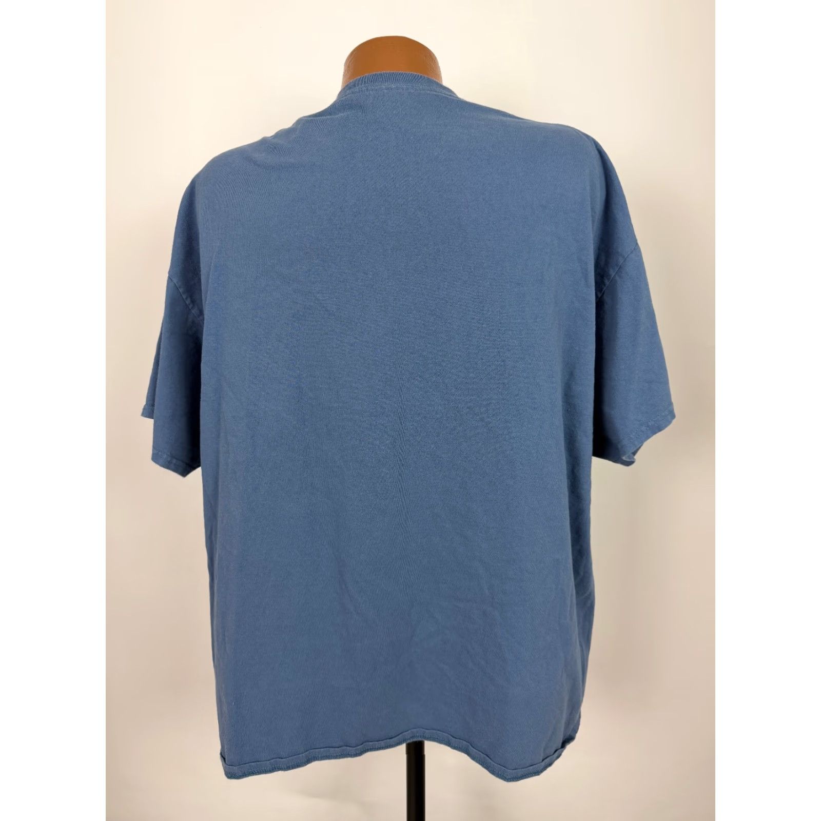 Gildan Vintage Hershey's Shirt 2XL Embroidered Gildan T-Shirt Men Blue 2000s Hershey's Outdoor Cotton Jersey Crew Neck Short Sleeve Size US XXL / EU 58 / 5 - 7 Thumbnail