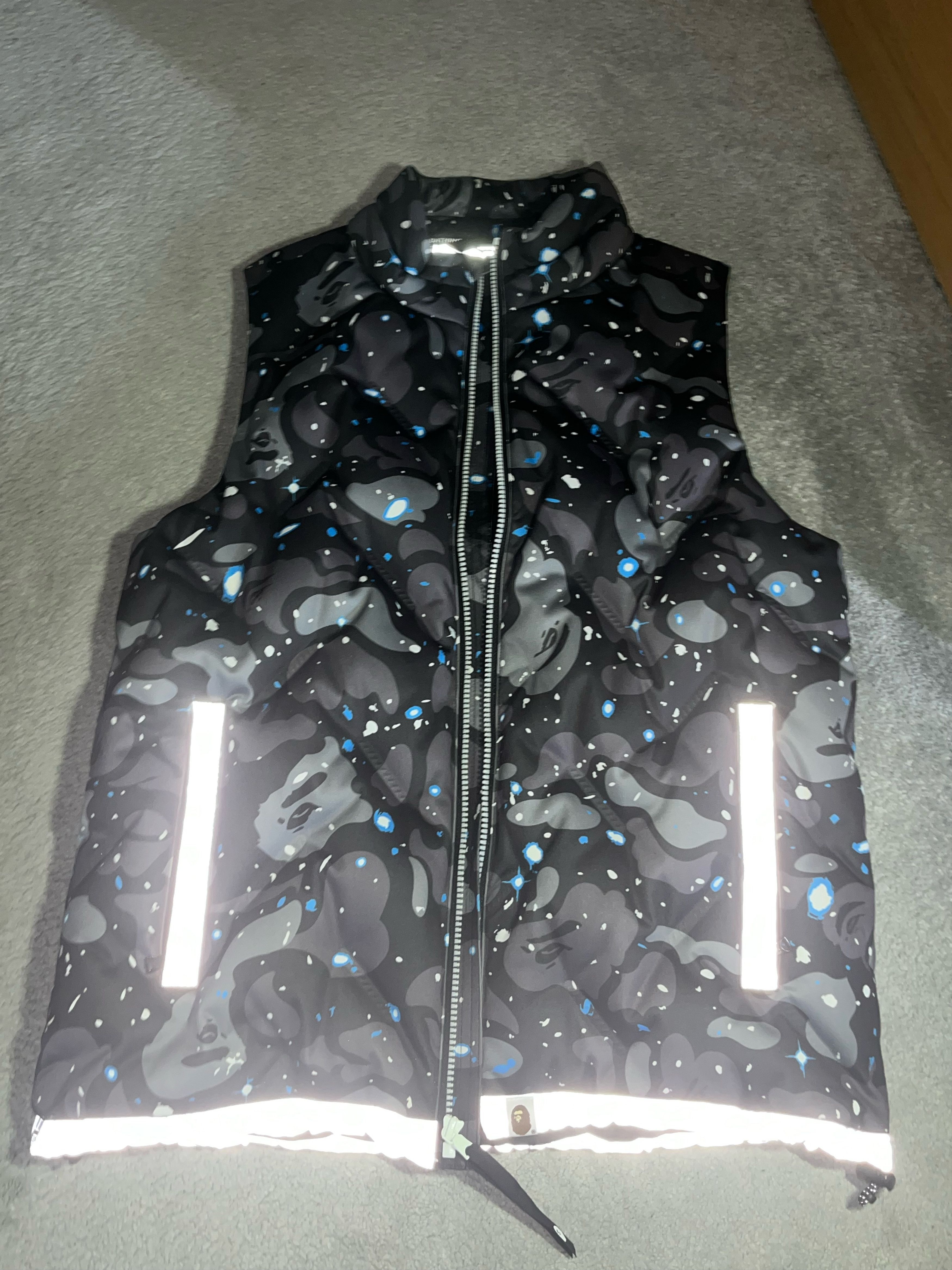 Bape bape space camo down gilet Size US M / EU 48-50 / 2 - 4 Thumbnail
