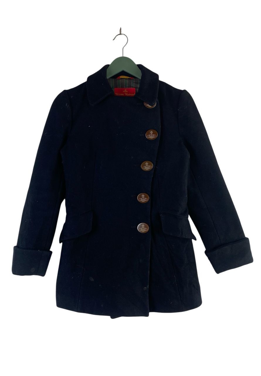 Vivienne Westwood Rare 90s Vivienne Westwood red label wool coat jacket Size M / US 6-8 / IT 42-44 - 1 Thumbnail