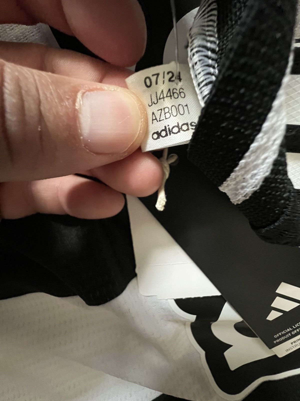 Adidas Newcastle United Authentic Adidas Home 24/25 Size US XXL / EU 58 / 5 - 7 Thumbnail