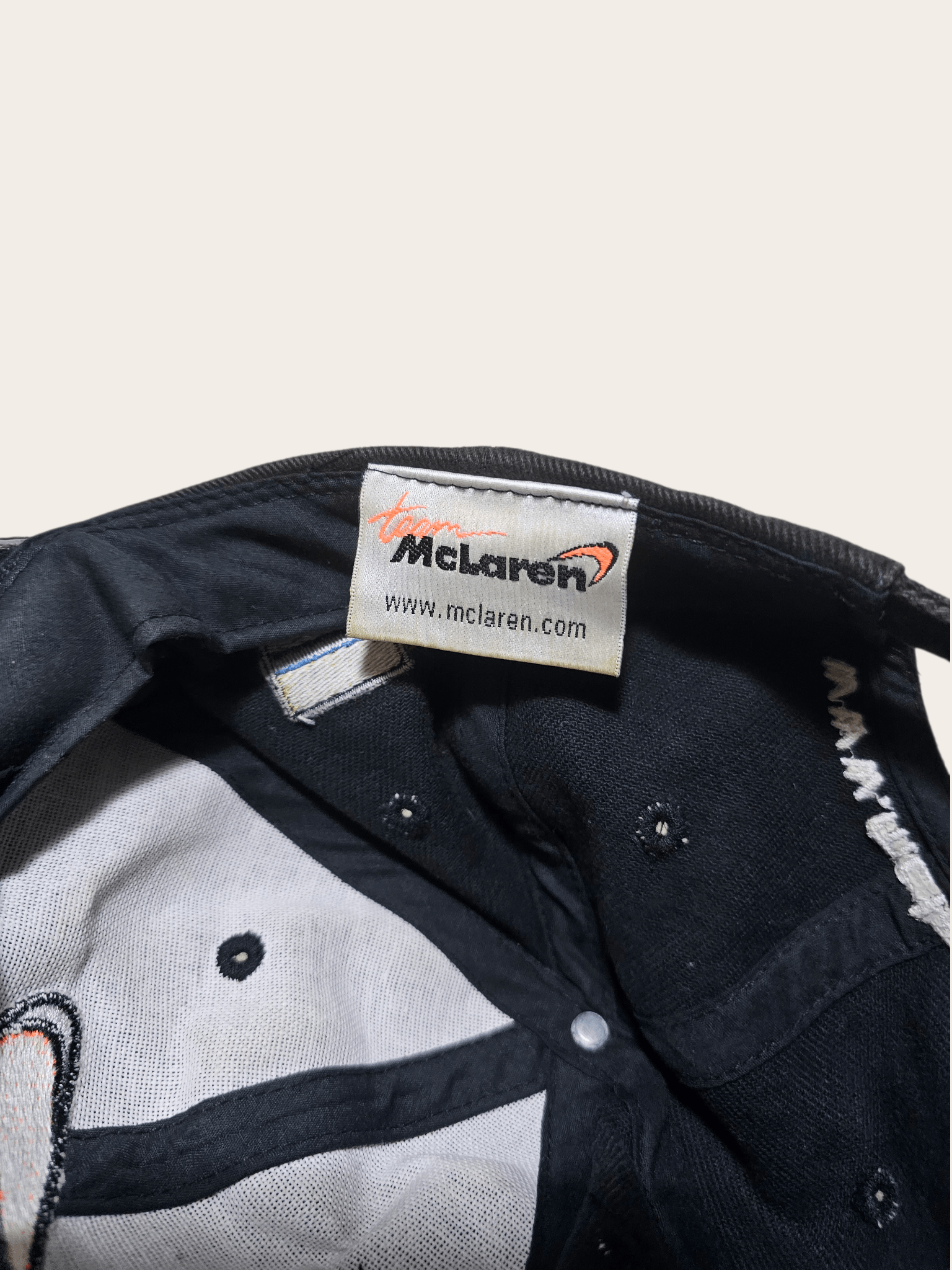 Formula 1 Kimi Raikkonen Juan Pablo McLaren F1 Hat Size ONE SIZE - 7 Thumbnail