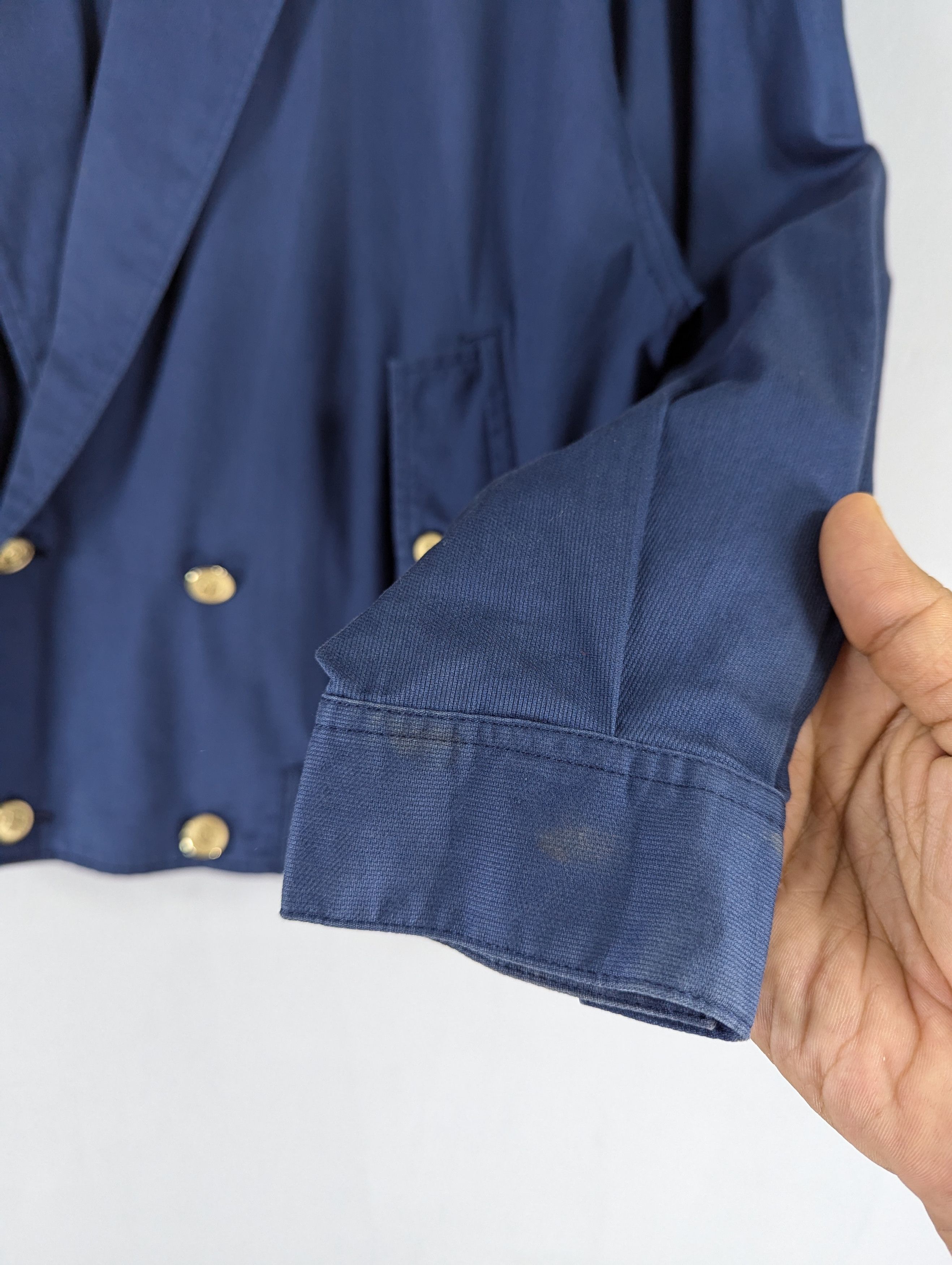 Celine Vintage Celine Light Button Blazer Style Jacket Size L / US 10 / IT 46 - 5 Thumbnail