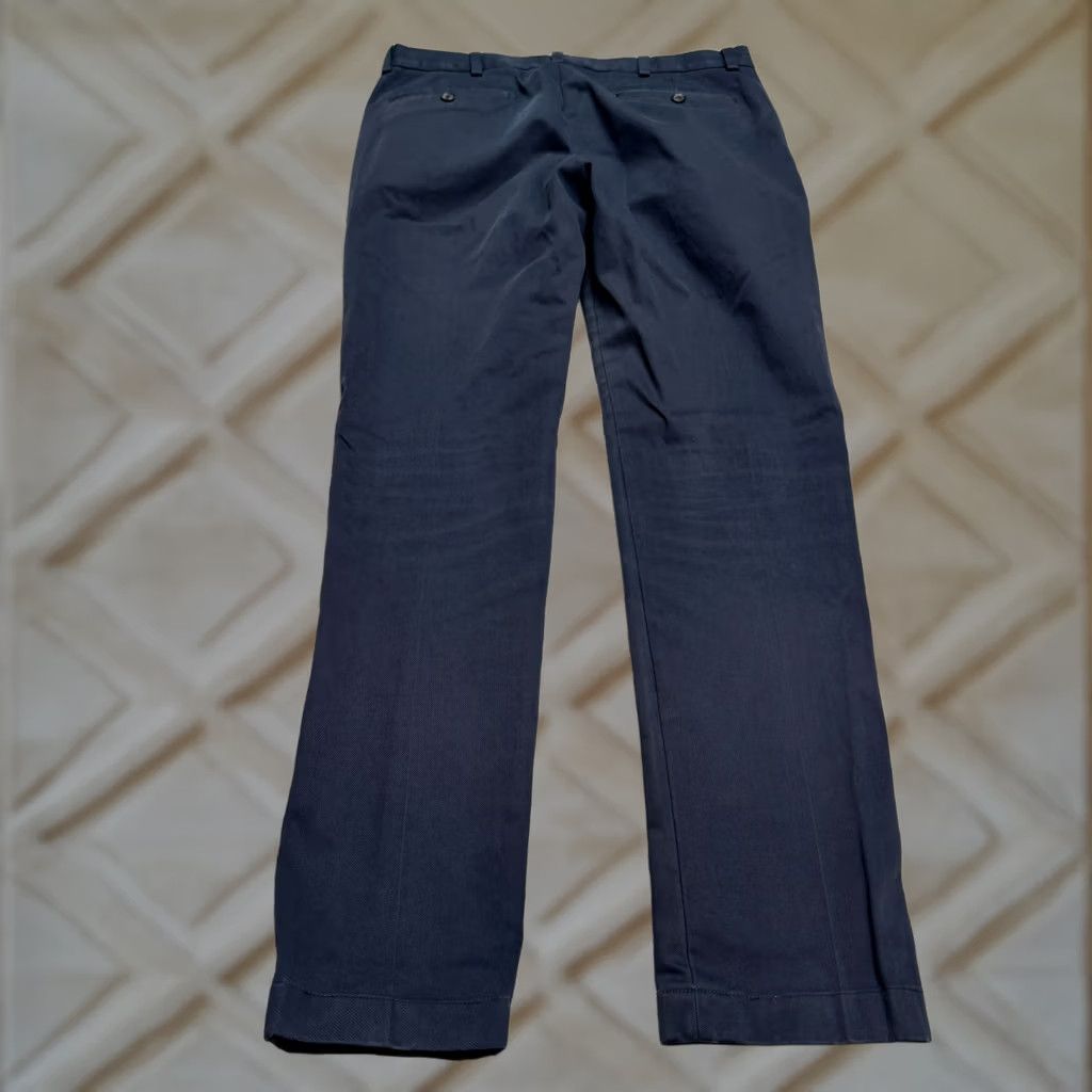 Brooks Brothers Brooks Brothers Chino Pants Mens Navy Blue Khaki Cotton 34 Size US 34 / EU 50 - 1 Thumbnail
