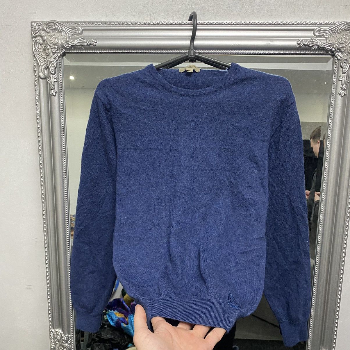 Burberry Vintage Burberry sweater Size US L / EU 52-54 / 3 - 3 Thumbnail