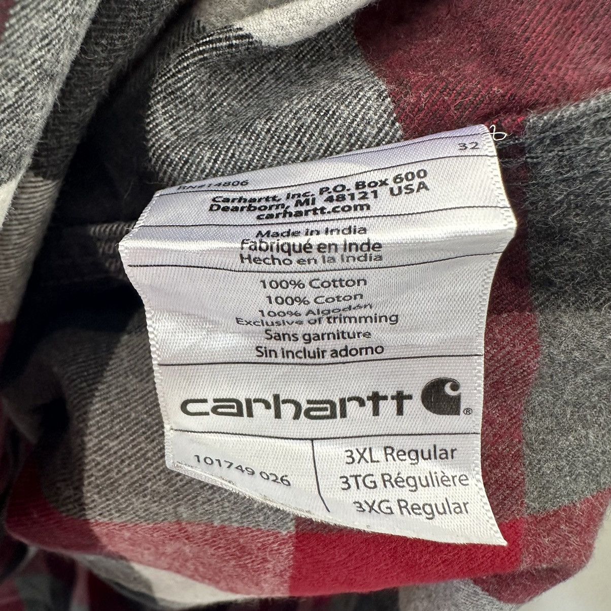 Carhartt Carhartt flannel Size US XXL / EU 58 / 5 - 3 Thumbnail