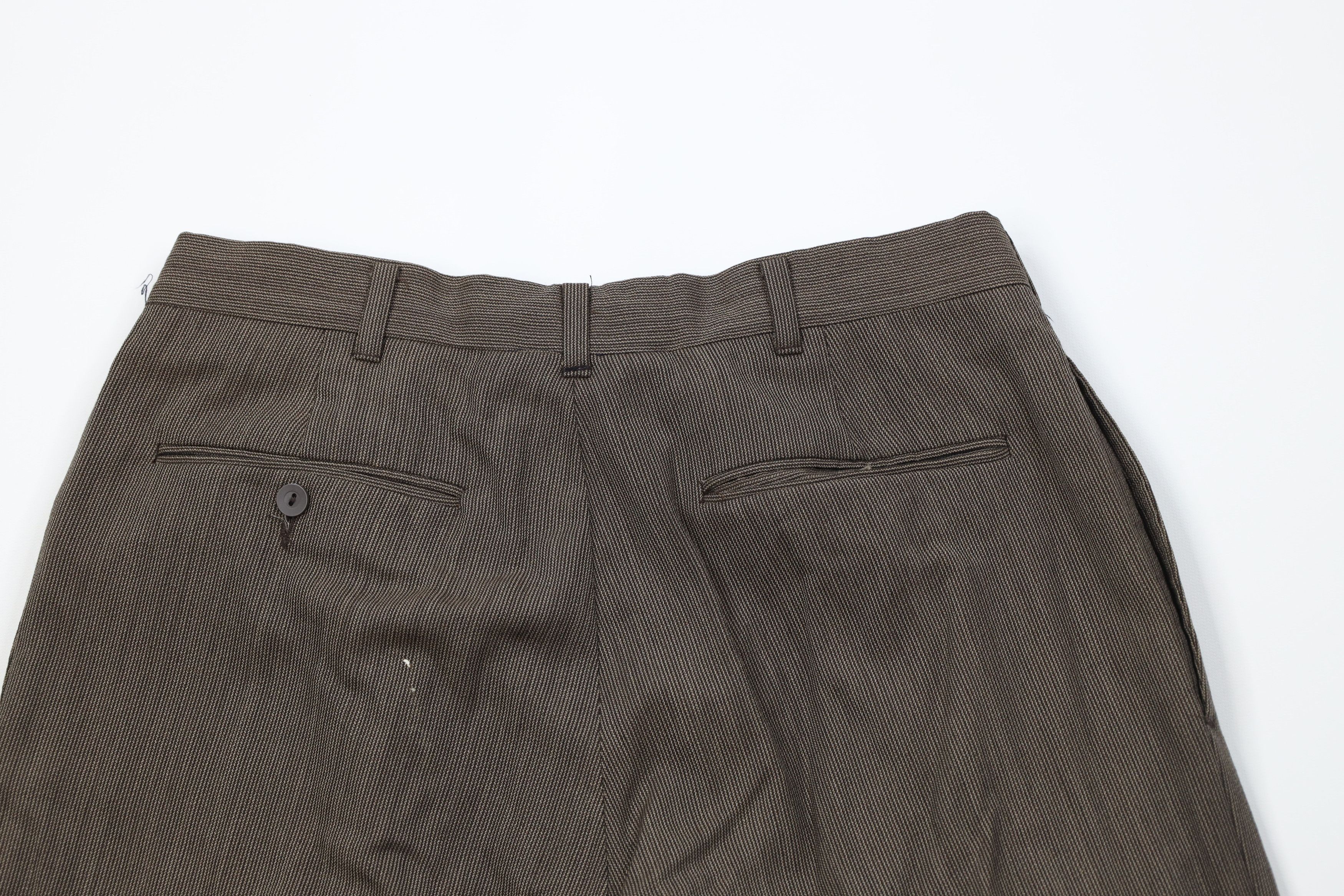 Pierre Cardin Vintage 70s Pierre Cardin Ribbed Knit Wide Leg Pants USA Size US 30 / EU 46 - 12 Thumbnail