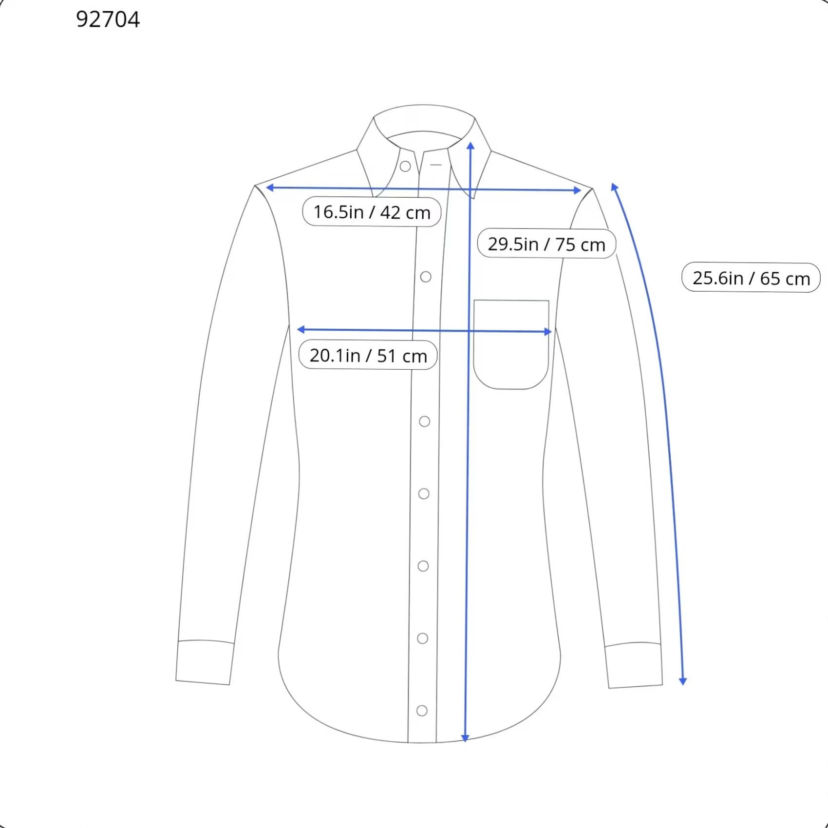 Suitsupply Suitsupply Dress Shirt Men 37 / 14 1/2 Pinstriped Extra Slim Fit Button Up Blue Shirt Men Size 36R - 3 Thumbnail