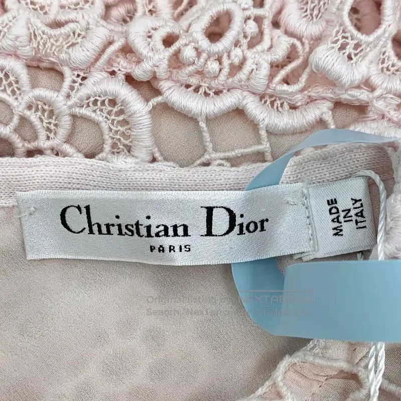Dior Dior Pink Cotton Peplum Dress for Women . Size XS / US 0-2 / IT 36-38 - 5 Thumbnail