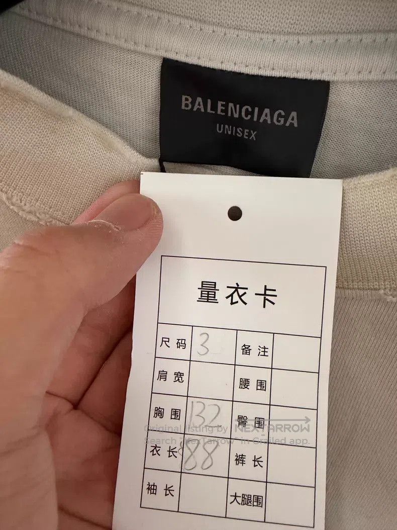 Balenciaga Balenciaga Manchester United Collab Short Sleeve T-Shirt Size US L / EU 52-54 / 3 - 3 Thumbnail