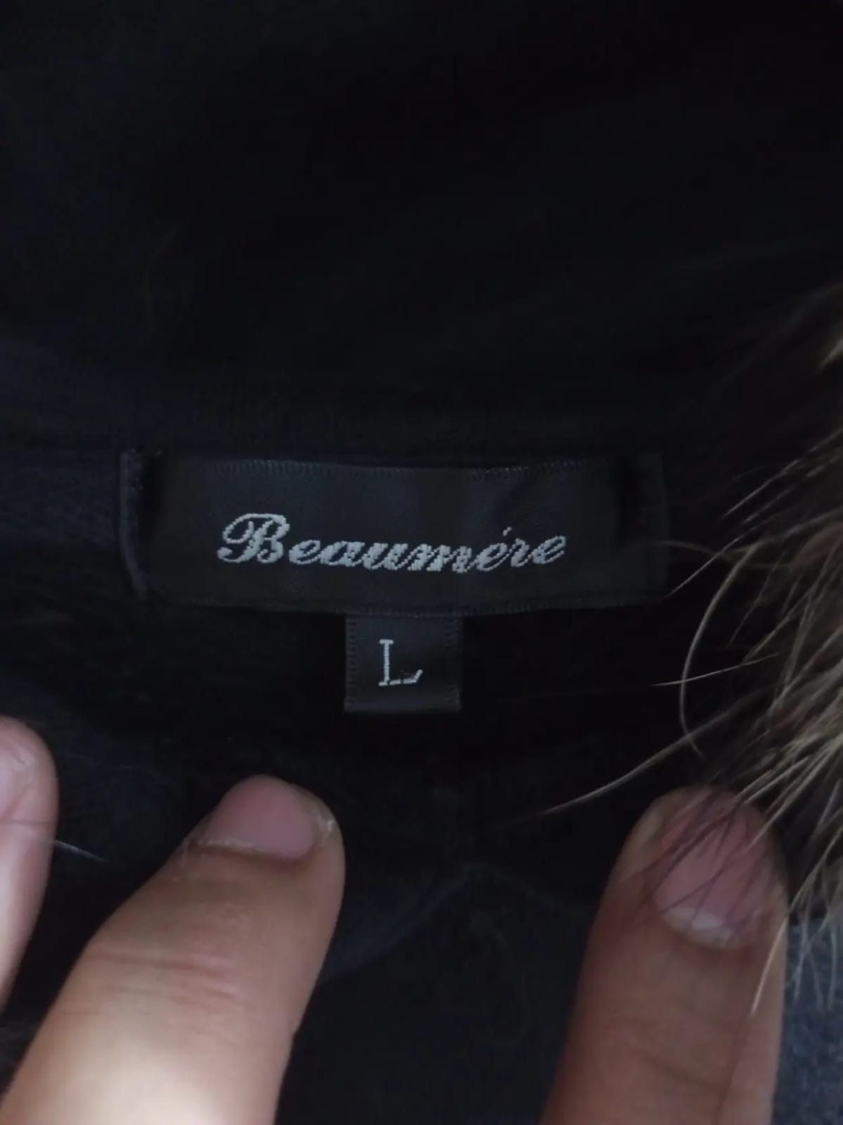 Japanese Brand Beaumere pullover poem fur hoodie Size US L / EU 52-54 / 3 - 7 Thumbnail