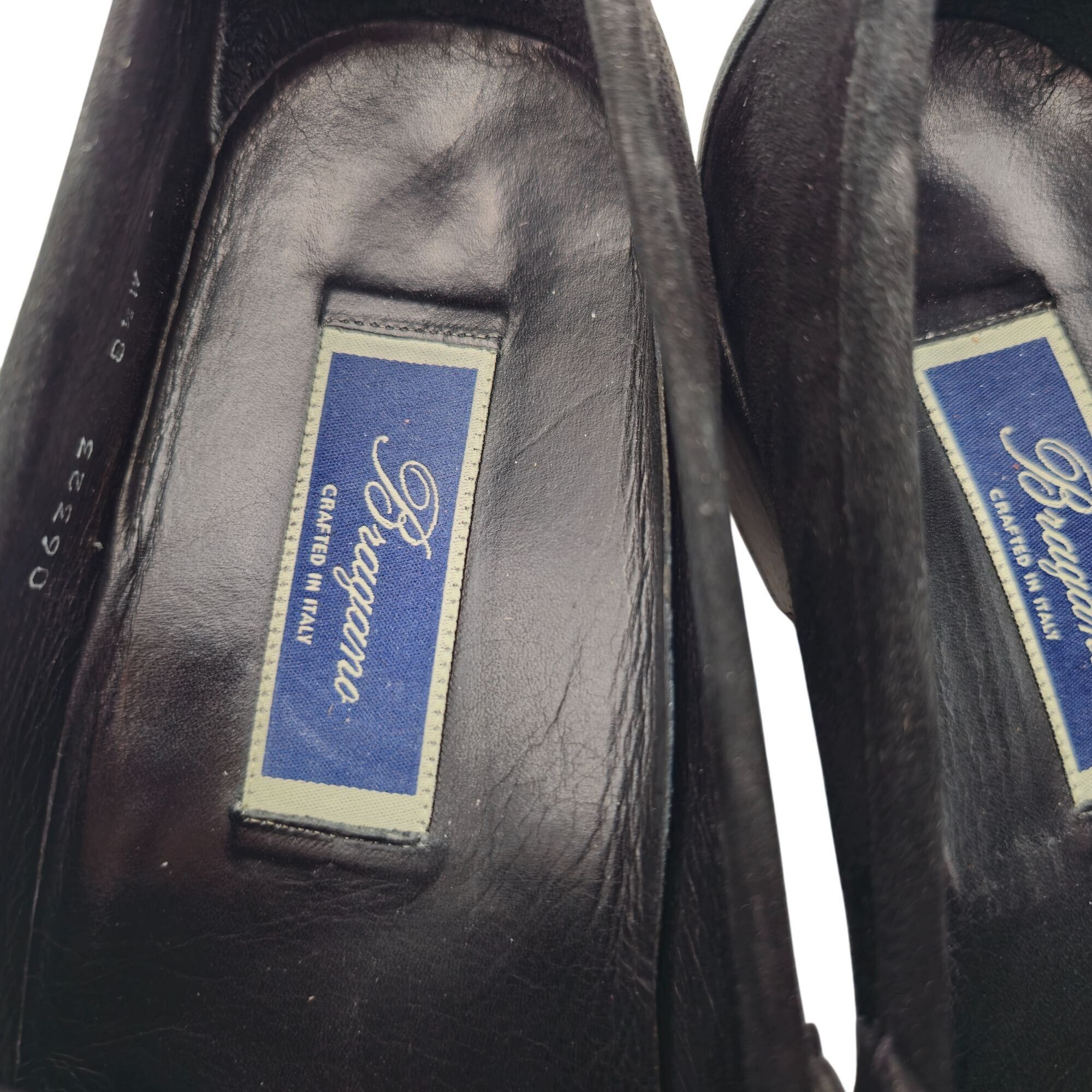 Bragano × Cole Haan Vintage Bragano Cole Haan Italy Men 8.5 Black Suede Horsebit Size US 8.5 / EU 41-42 - 11 Thumbnail