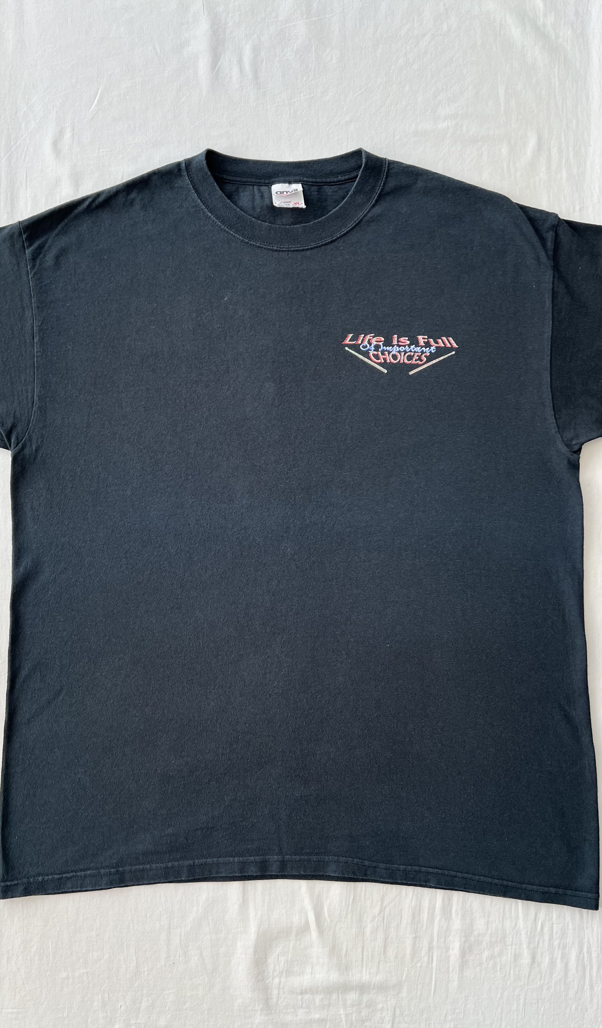 Vintage Vintage 1998 Life is Full Choices of Important Drums Music Size US XL / EU 56 / 4 - 3 Thumbnail