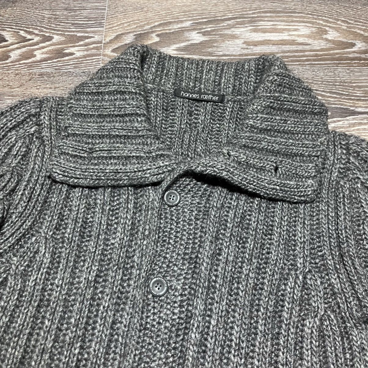 hannes roether HANNES ROETHER Wool Alpaca Heavyweight Knit Stretch Sweater Size US M / EU 48-50 / 2 - 6 Thumbnail